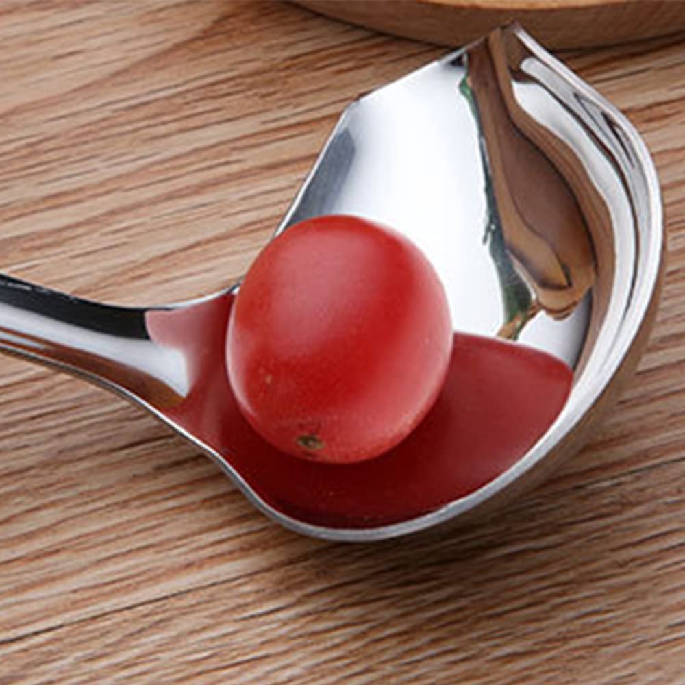 Sauce Ladle Stainless Steel Spoon Gravy Spoon Mint Sauce Long Soup Ladle For Use In The Kitchen When Drinking Soup