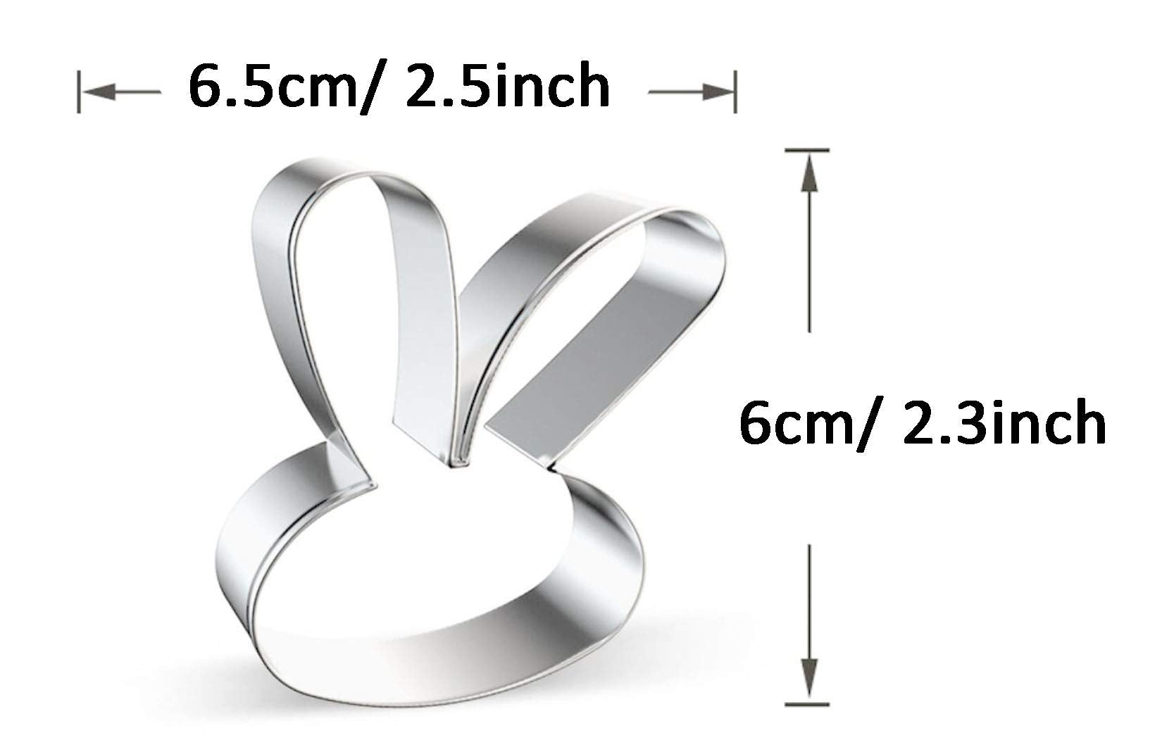 Wjsyshop Rabbit Bunny Cookie Cutter - D