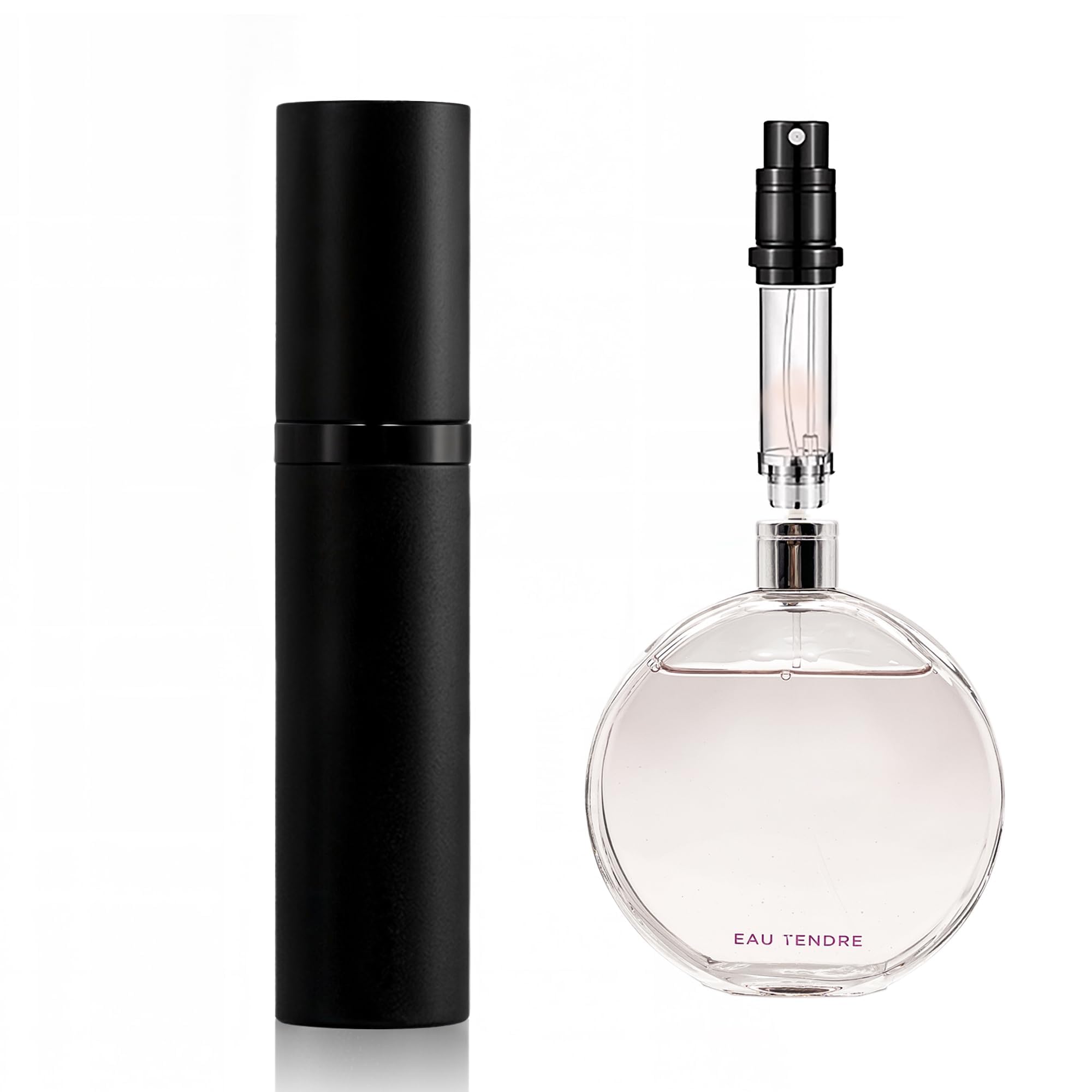 Muilsae Aa00Bk Perfume Refillable Bottle 5Ml Bottom Refill Portable Purse Atomizer, Cologne Travel Perfume Spray Bottle For Outg