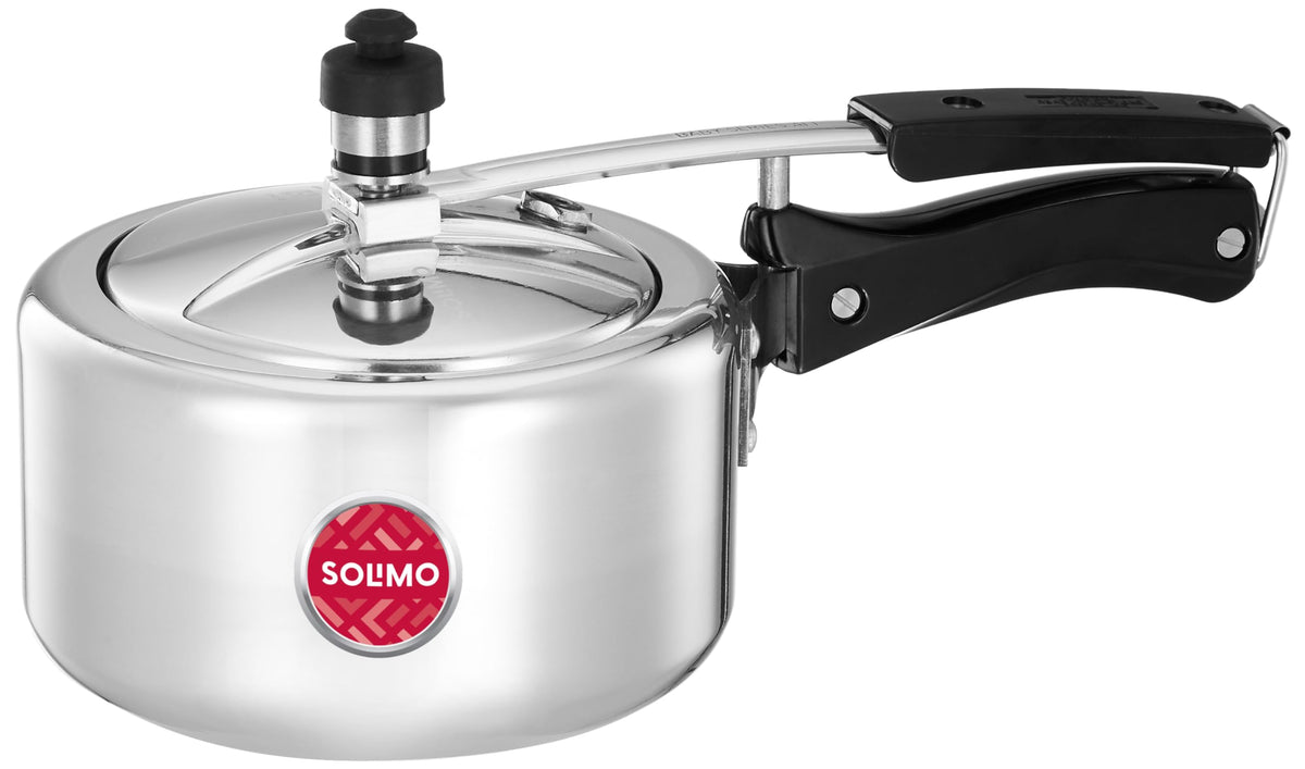 Amazon Brand - Solimo - Sleek Induction Bottom Aluminium Pressure Cook ...