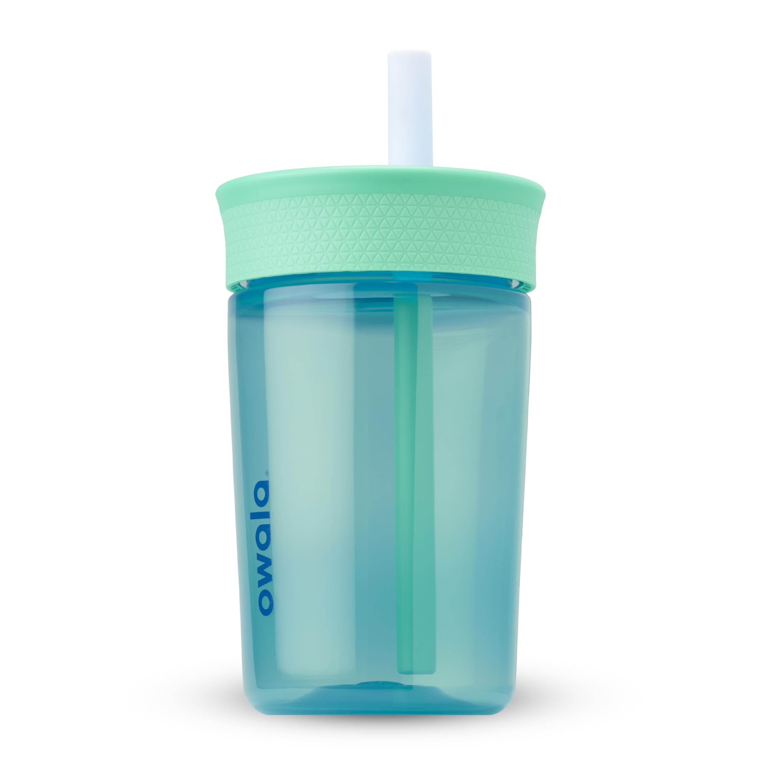 Owala Kids BPAFree Plastic Tumbler with Spill Resistant Flexible Straw, Easy to Clean, Kids Water Bottle, Great for Travel, Dis