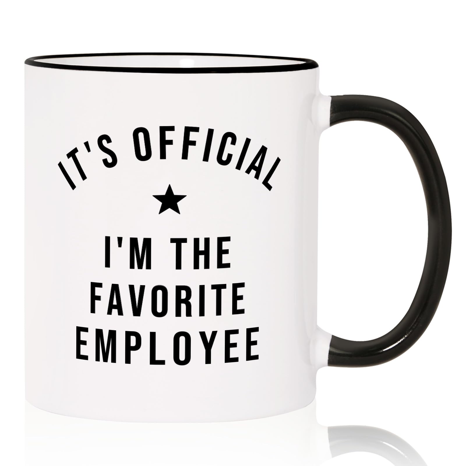 Aurahouse Employee Appreciation Gifts, Funny Favorite Employee Gifts Ideas Mug, Employee Goodbye Holiday Valentines Day Gift, 11