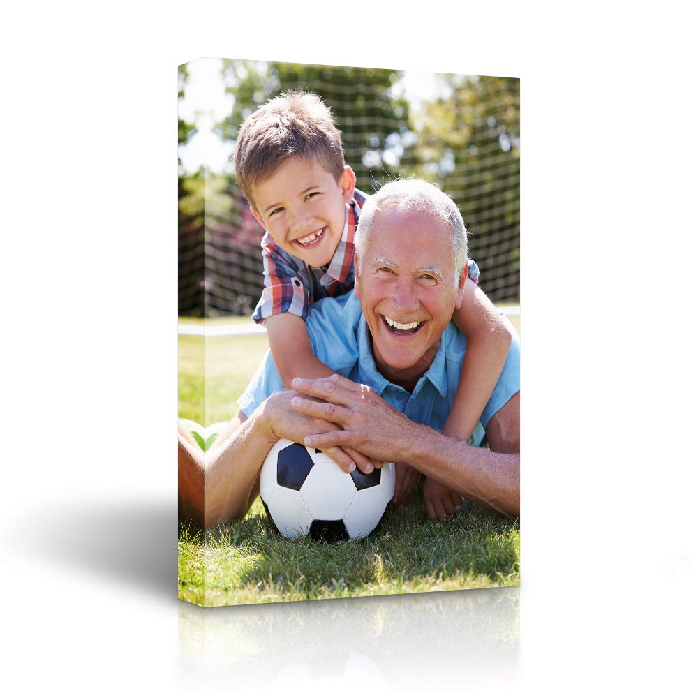 Signleader Canvas Prints With Your Photos, Canvas Pictures Custom Wall Art, Personalized Family Portrait Canvas Pictures - 24X36