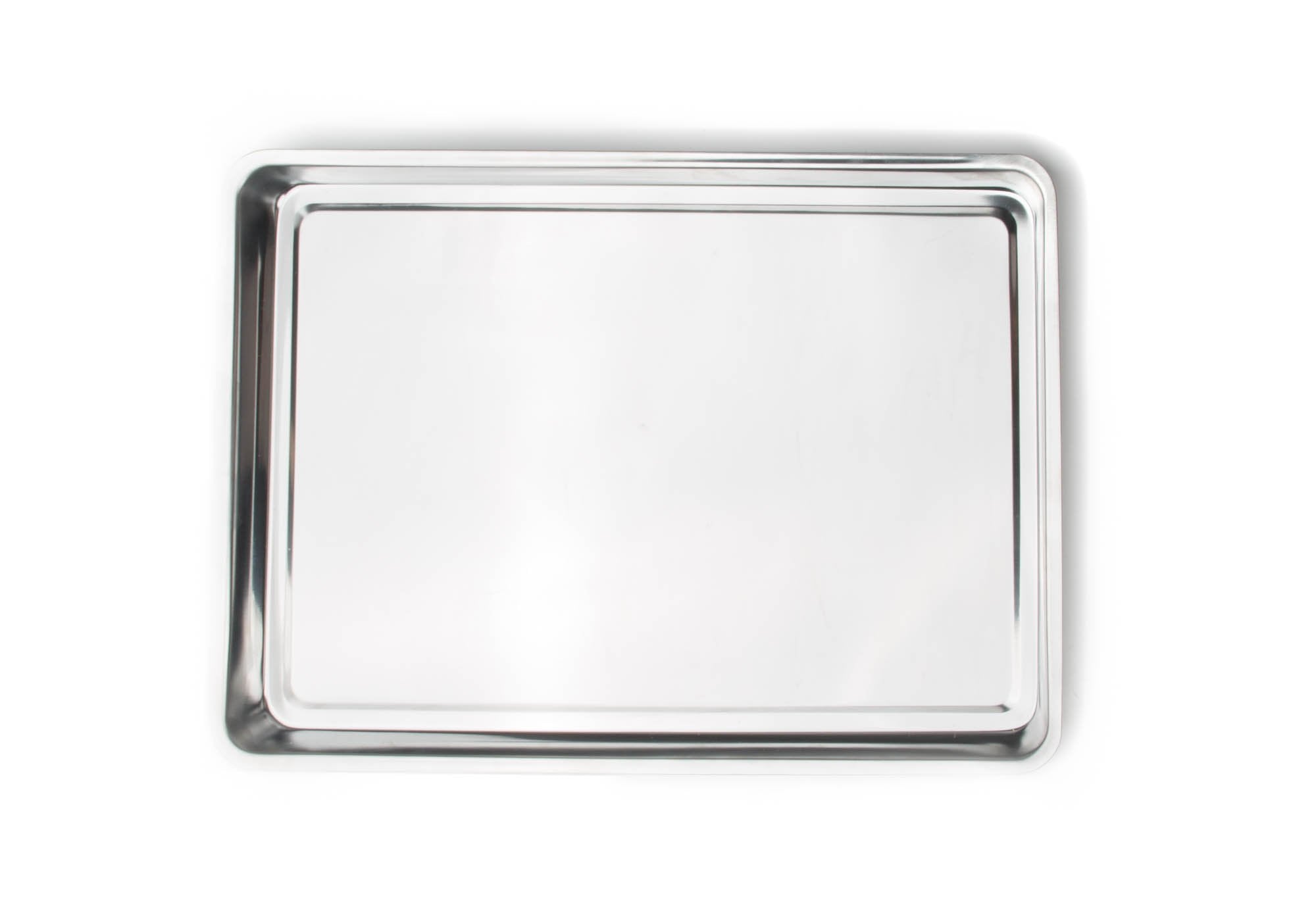Fox Run Stainless Steel Jelly Roll Pan & Cookie Sheet, 16.25x11.25x0.75 inches, Durable Baking Tray