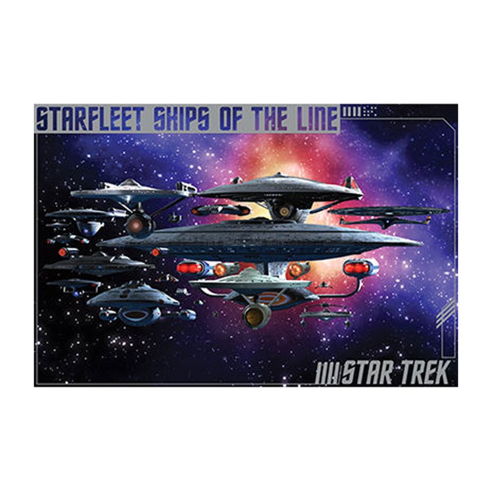 Star Trek- Ships Of The Line Poster 36 X 24In