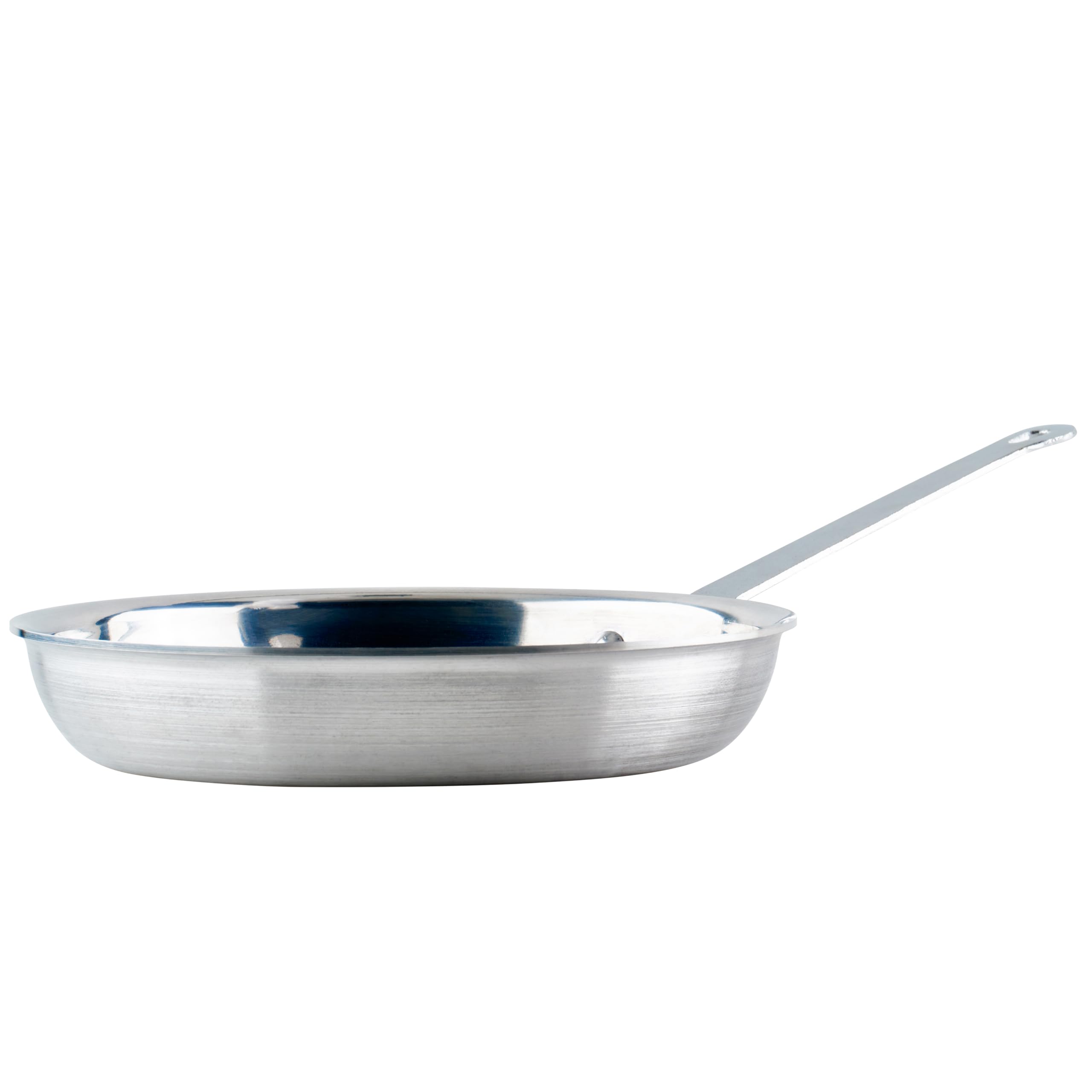 Winco Commercial-Grade Aluminium Fry Pan/Skillet, Mirror Finish, 10