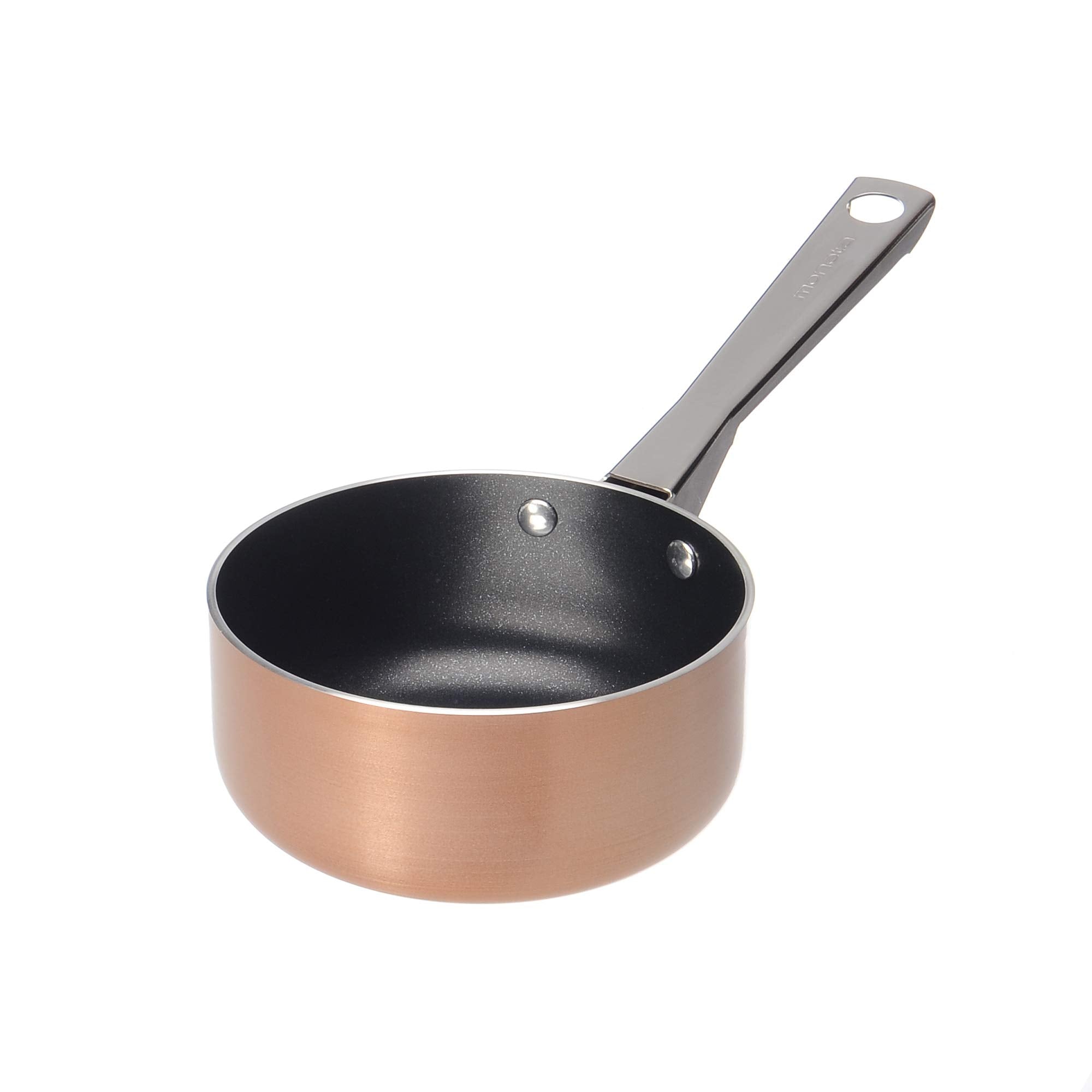 Moneta Rosegold Diamant Saucepan 1 Handle 16 Cm, Steel