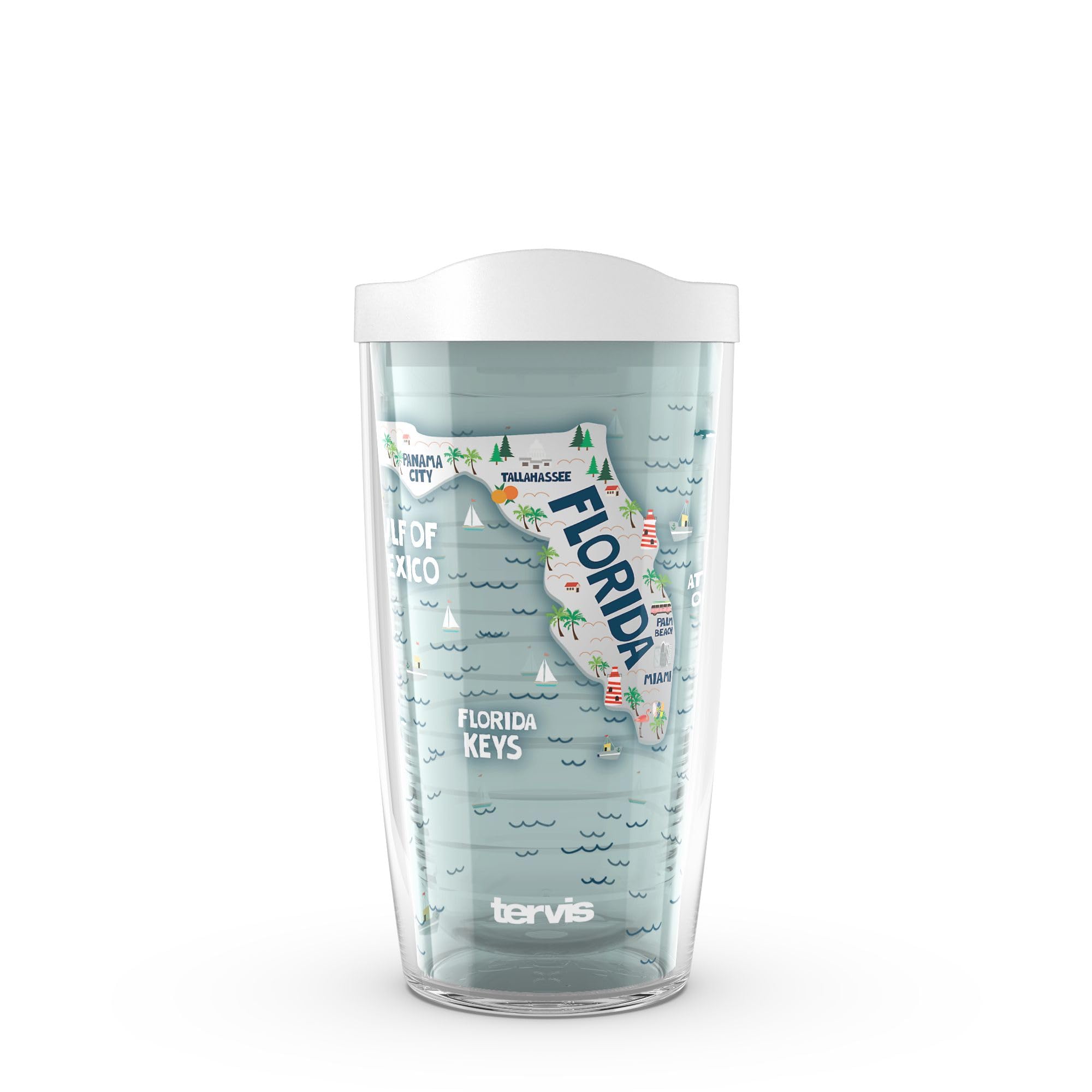 Tervis 16oz Tritan Tumbler | Florida Fun Map