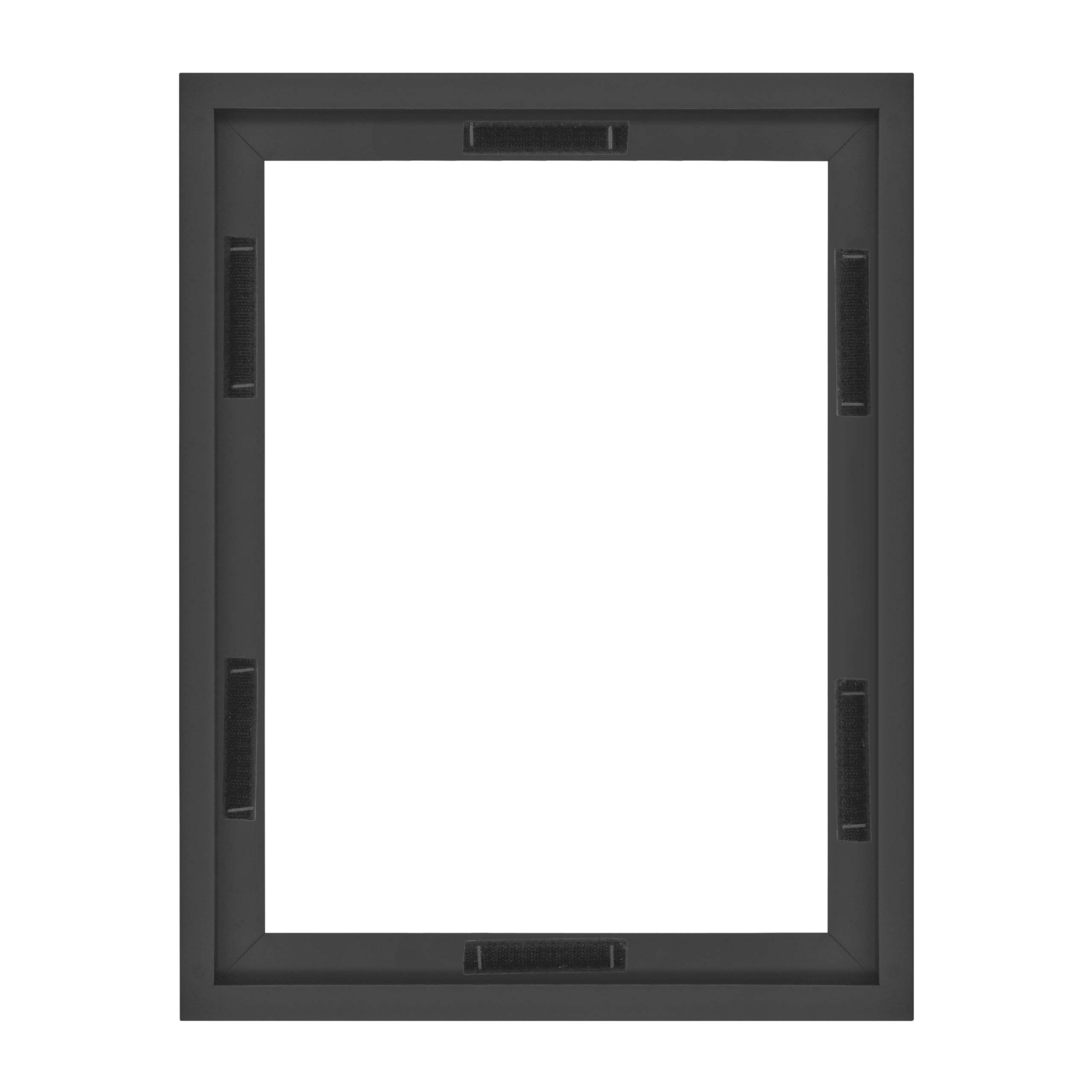 MCS Canvas Float Frames 12x16 Frame, Black Frame for Finished Canvases, Vertical & Horizontal Wall Hanging Large Frame with Adhe
