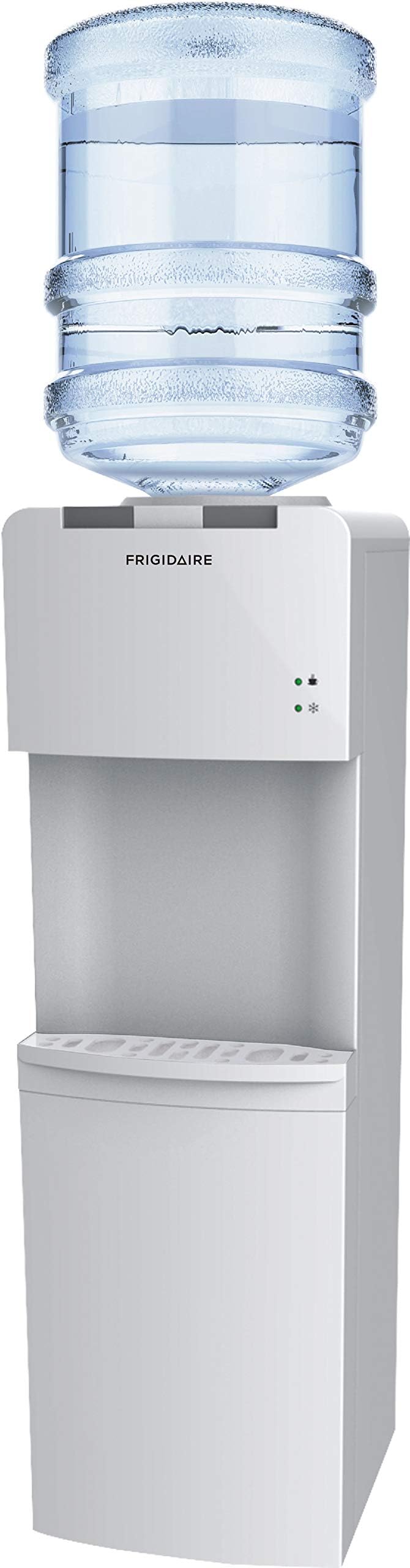 Frigidaire EFWC498, Top Load Hot & Cold Water Cooler Dispenser for Home, Garage, Dorm, RV & Cottage, 3 and 5 Gallon Bottles, 11