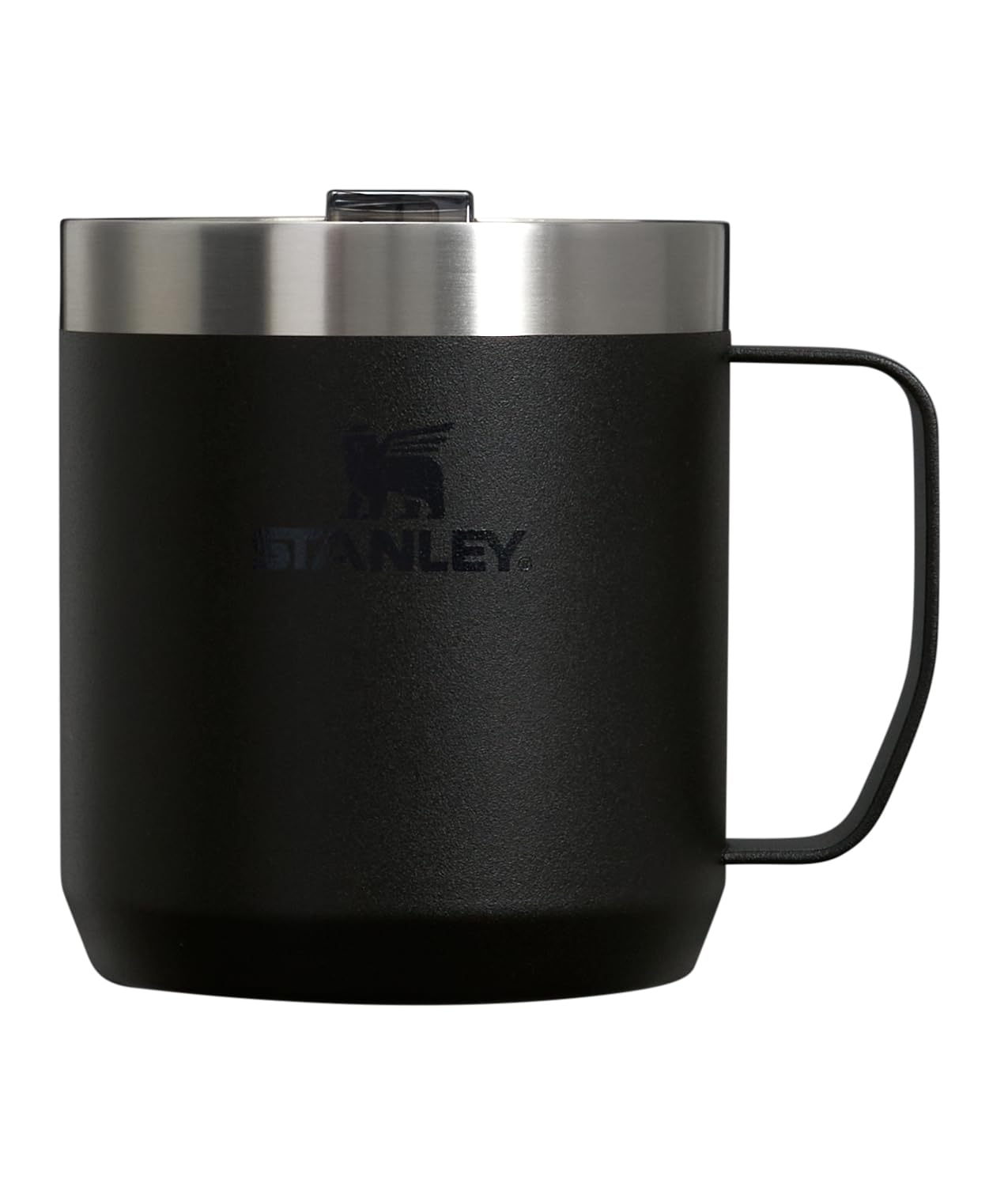 Stanley Stay-Hot Camp Mug 12Oz Black 2.0