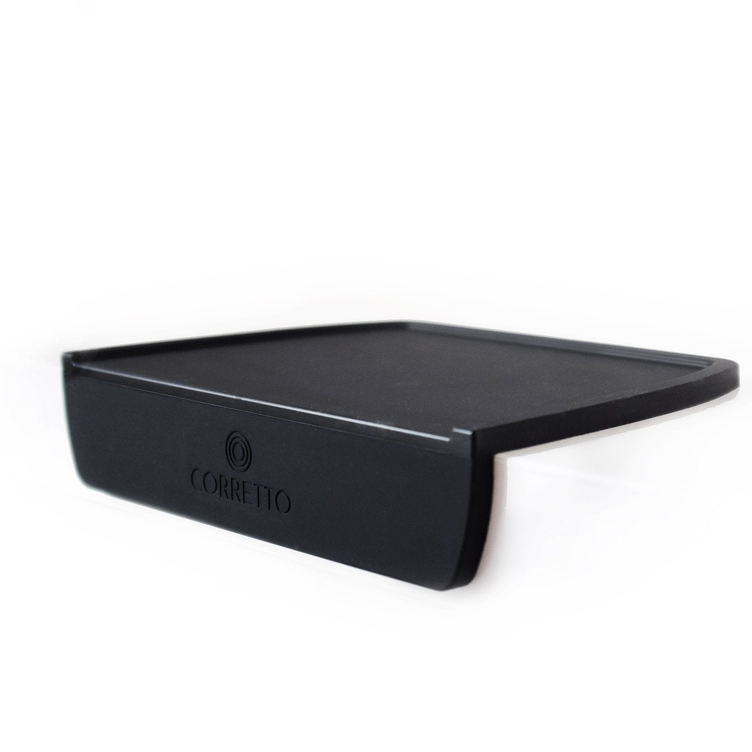 Corretto Espresso Tamping Mat - Luxury High-Grip And Food-Safe Black Silicone Corner Tamper And Packing Mat To Protect Your Work