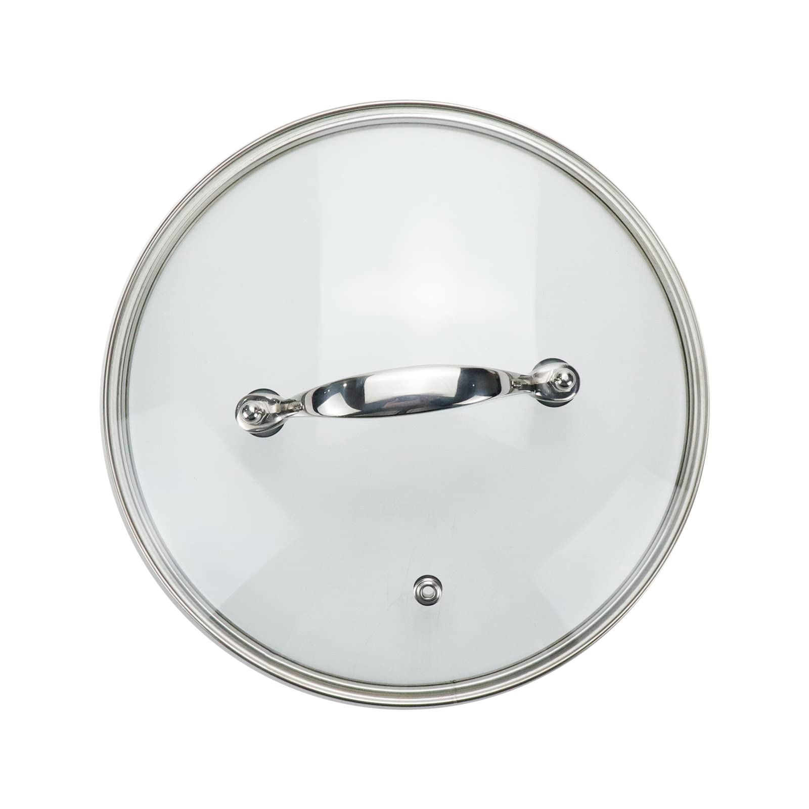 Tsnamay 8 Inch Clear Glass Pot Lid for Frying Pan Replacement Cover