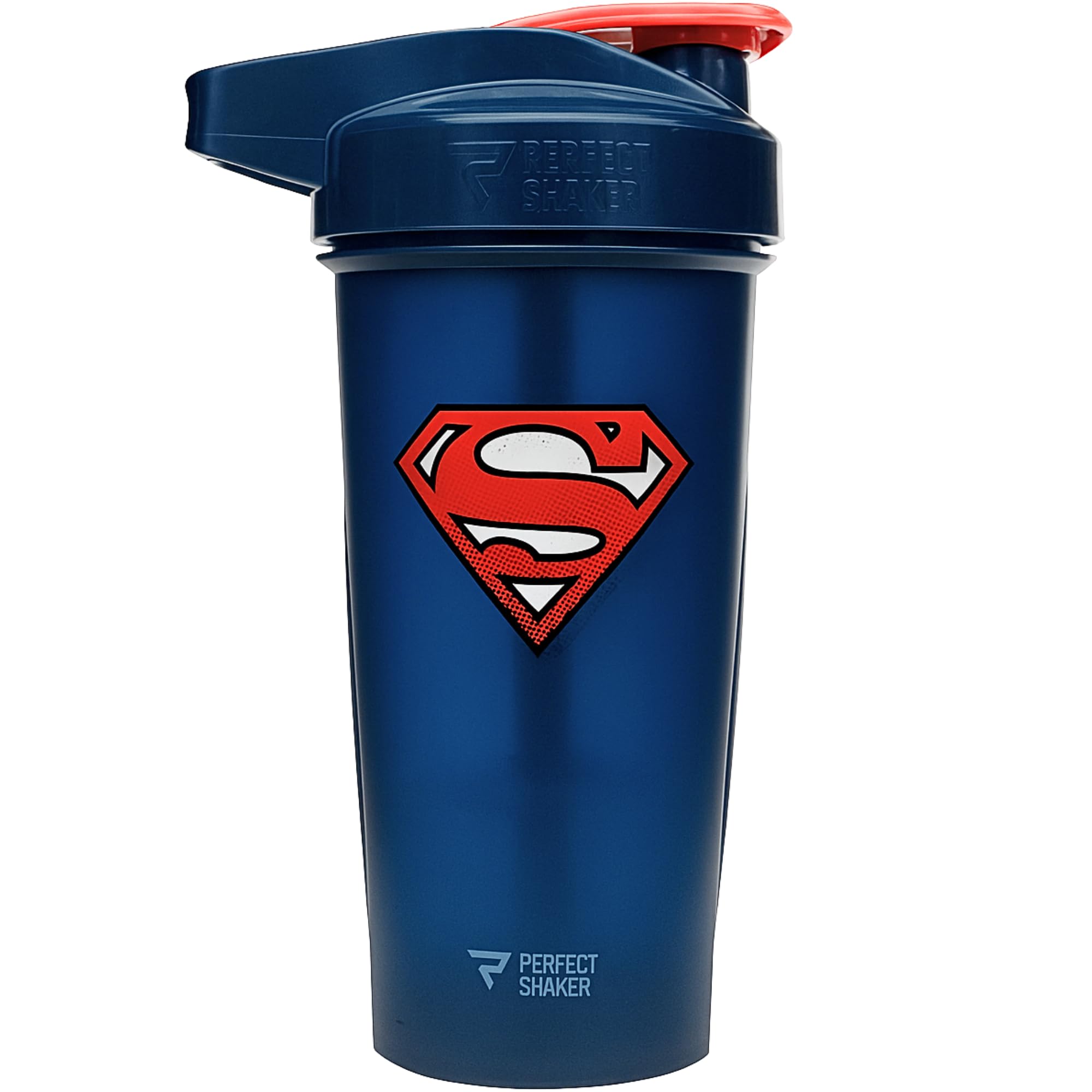 Perfectshaker Performa Activ Dc Comics & Justice League Series Shaker Bottle, Best Leak Free Bottle With Actionrod Mixing Techno