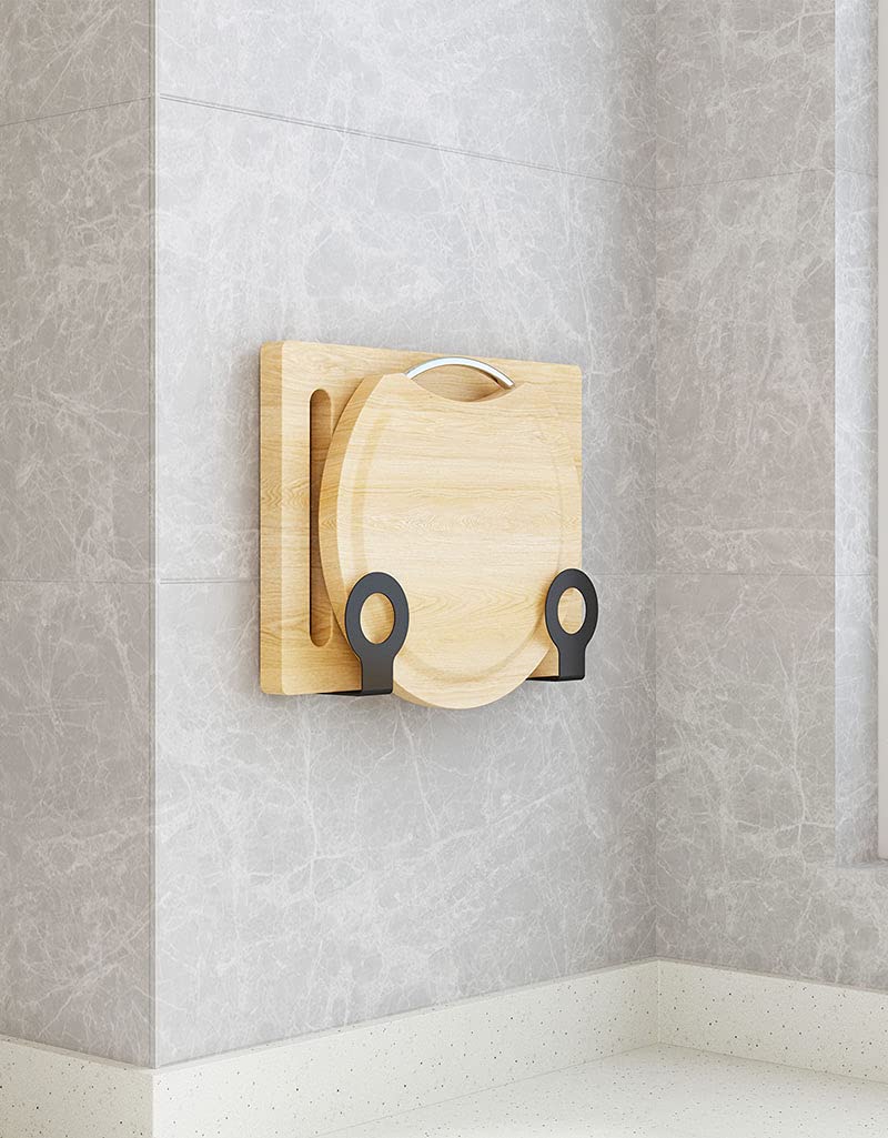 Kitidy Wall-Mounted Kitchen Storage Organizer (Pot Lid Rack)