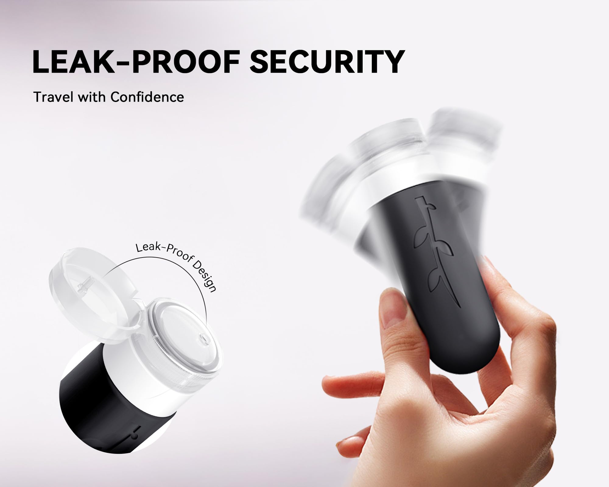 Vinofes 16 Pack Travel Size Toiletries Kits - Leak Proof Tsa Approved Travel Bottles For Toiletries Essential - Bpa Free Travel