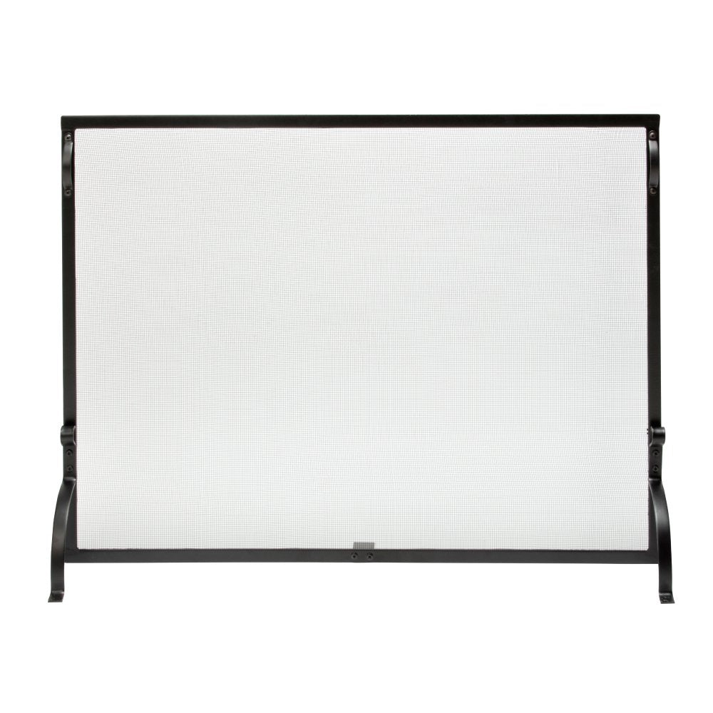 Uniflame, S-1127, Medium Wrought Iron Spark Guard Fireplace Screen