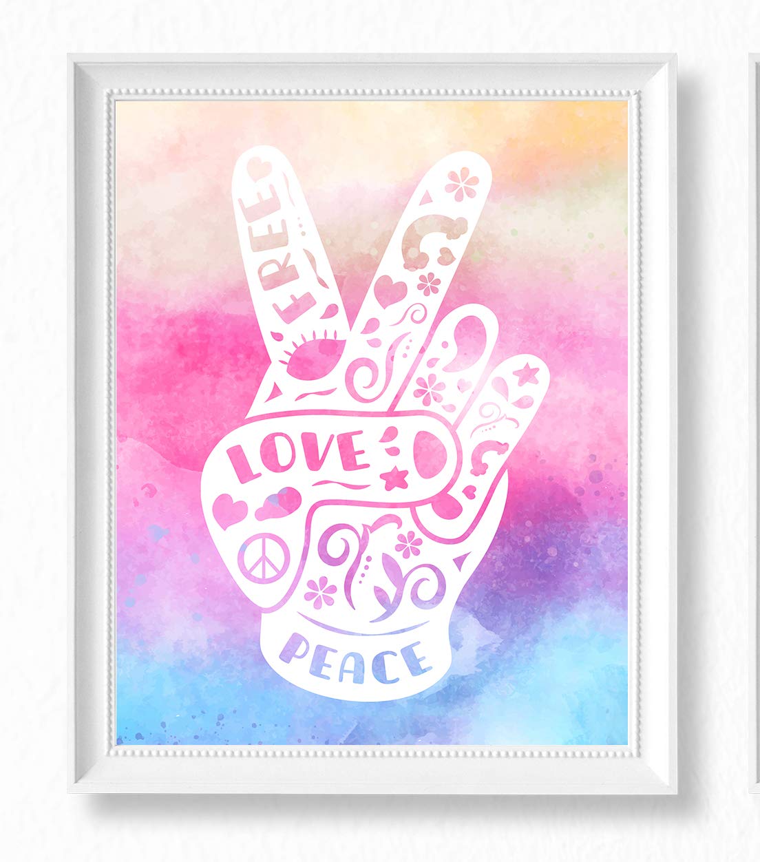 Teen Girl Room Wall Decor Art Prints - (Unframed 8 X 10) Inspirational Wall Art, Motivational Quotes Posters For Kids, Tween Wom