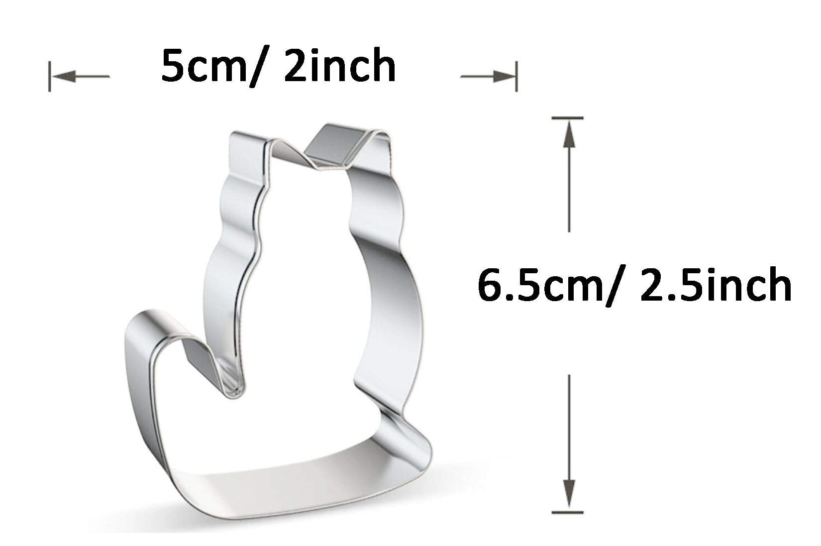 Wjsyshop Cat Cookie Cutter - B