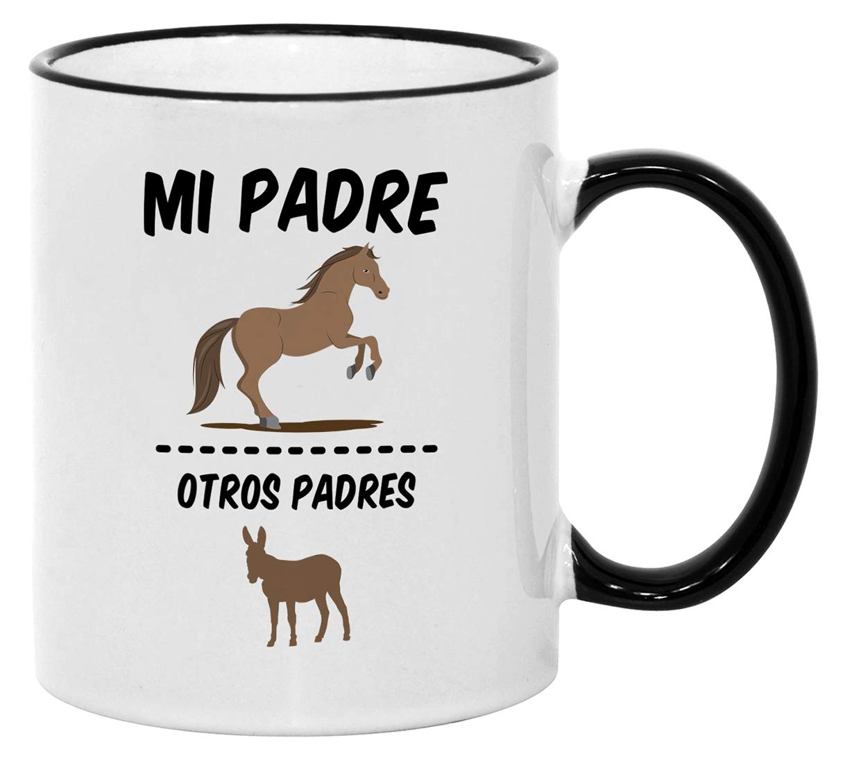 Casitika Regalos Para Papa. Tazas Para Cafe De Dia De Los Padres. 11 Oz Coffee Mug For Fathers Day In Spanish. Cups For Latin Da
