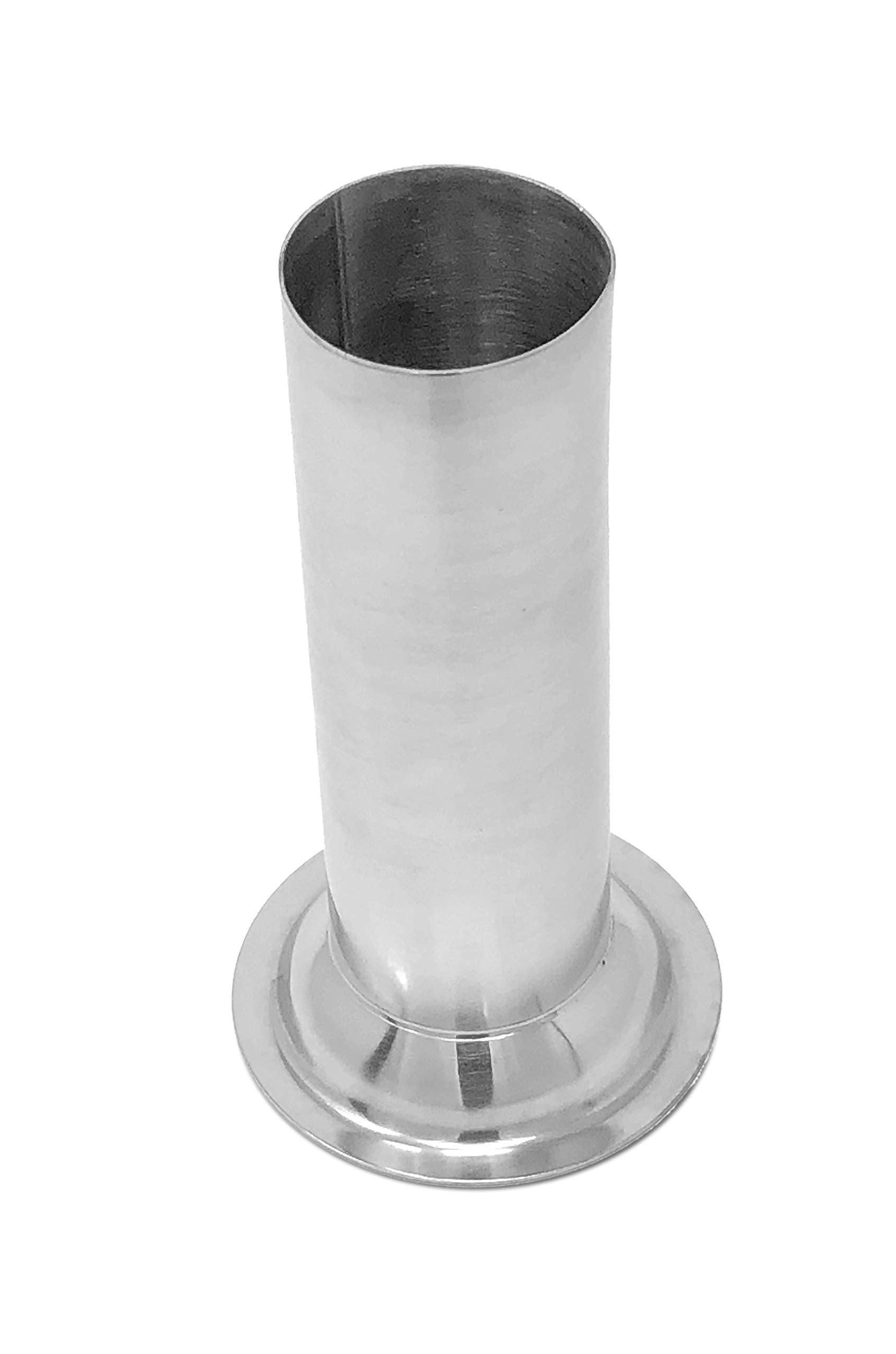 #22 Stainless Steel 2 Inch Meat Bag Filling Tube For Meat Grinder