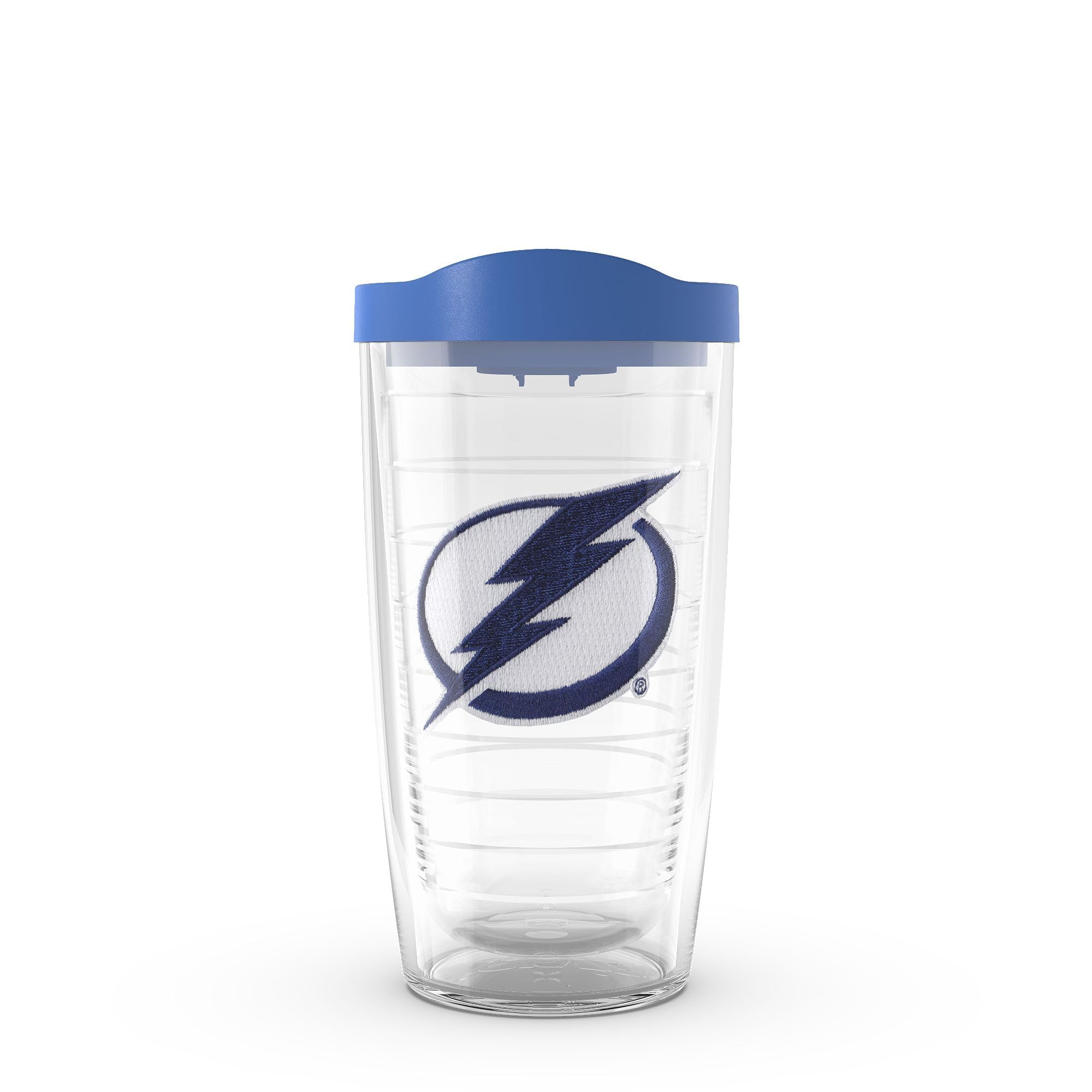 Tervis Made in USA Double Walled NHL Tampa Bay Lightning Insulated Tumbler Cup Keeps Drinks Cold & Hot, 16oz, Primary Logo