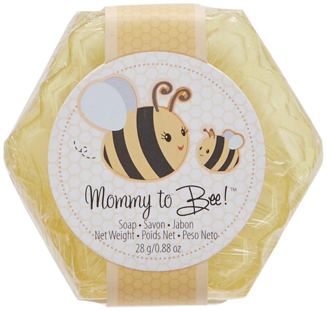 Kate Aspen Sweet Honey & Fresh Flower Scented Honeycomb Soap Baby Shower Favor, Mommy To Bee, 1 Count