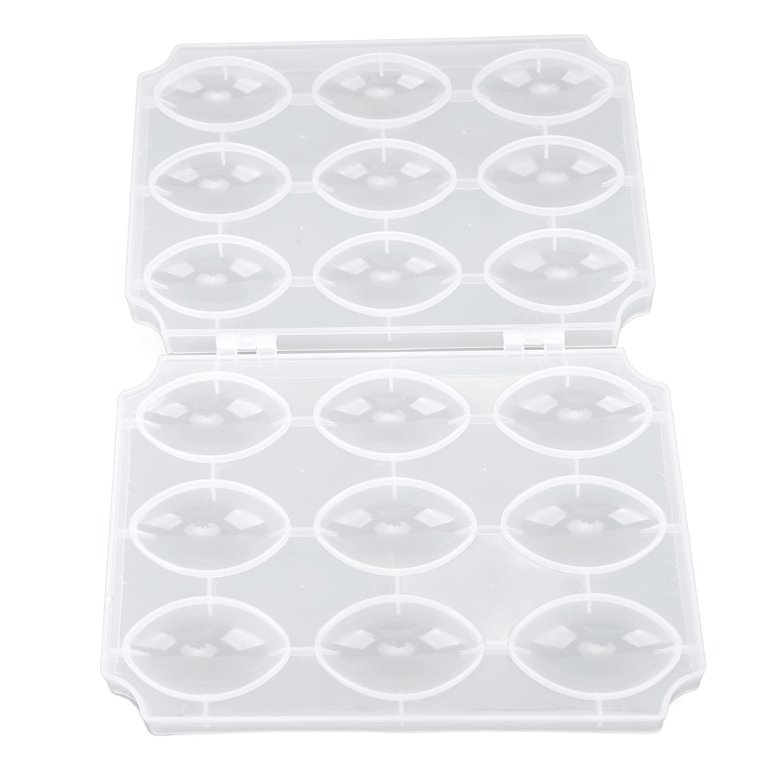 Meatball Processor Diy Kibbeh Rolls Maker Mould Manual Meatloaf Maker Press Tool Diy 9 Grids Homemade Meat Maker (Transparent)