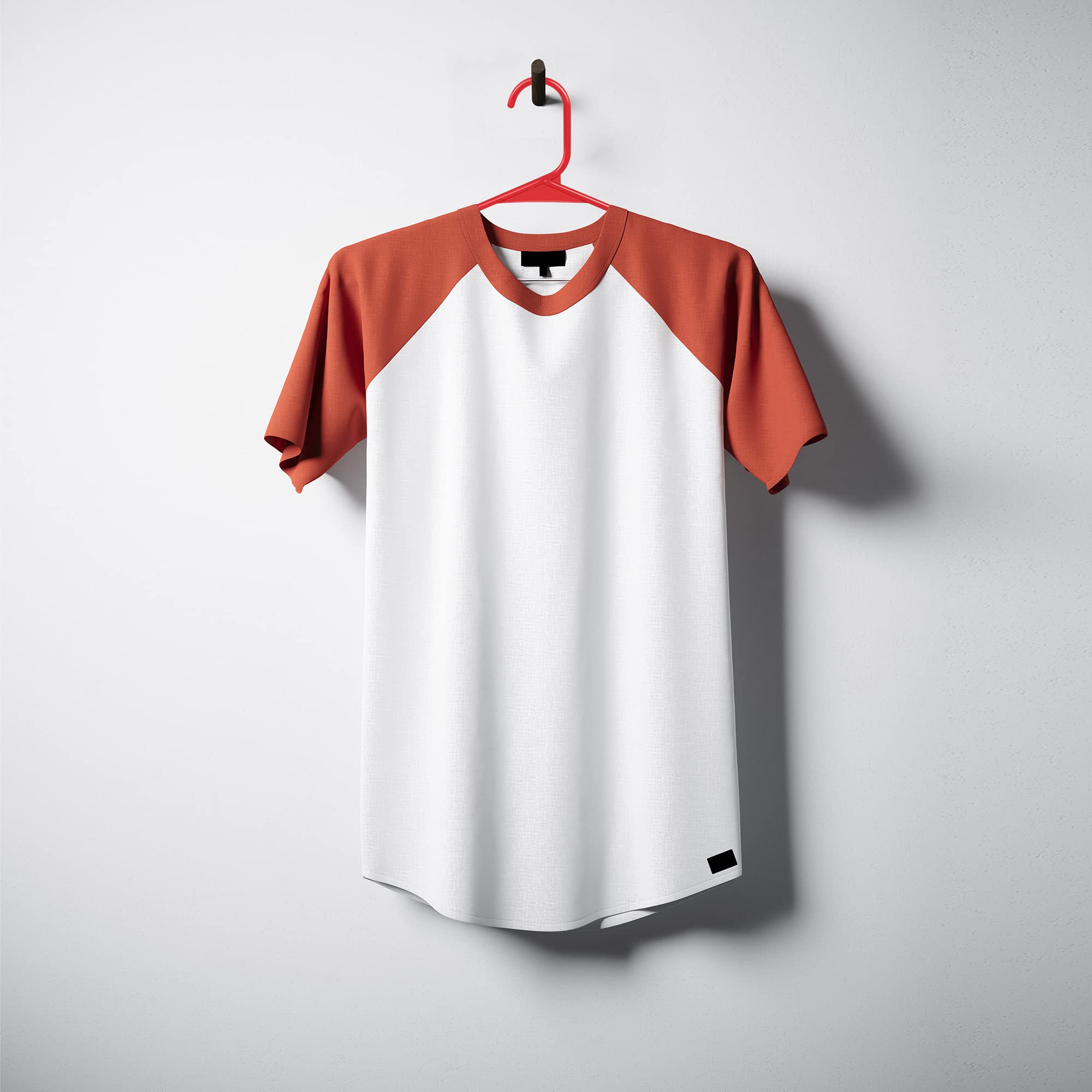 Utopia Home Clothes Hangers 30 Pack - Plastic Hangers Space Saving - Durable Coat Hanger With Shoulder Grooves (Red)