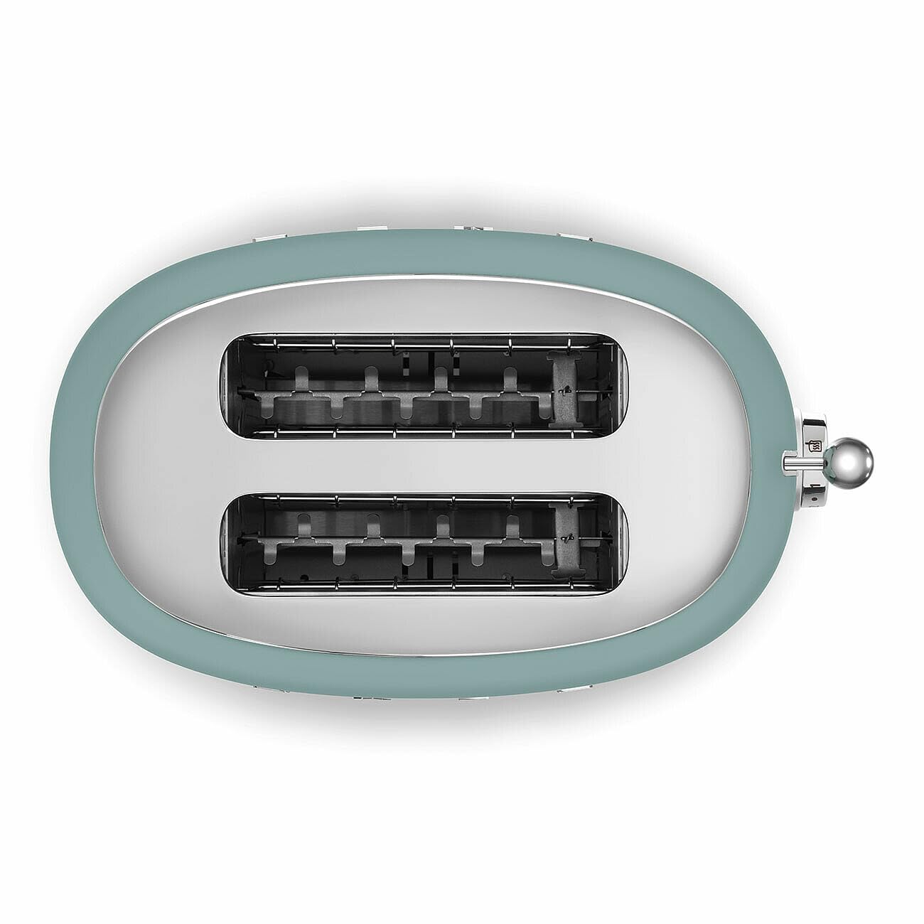 Smeg 2 Slice Toaster With 6 Presets And Defrost Function And Removable Crumb Tray (Jade)