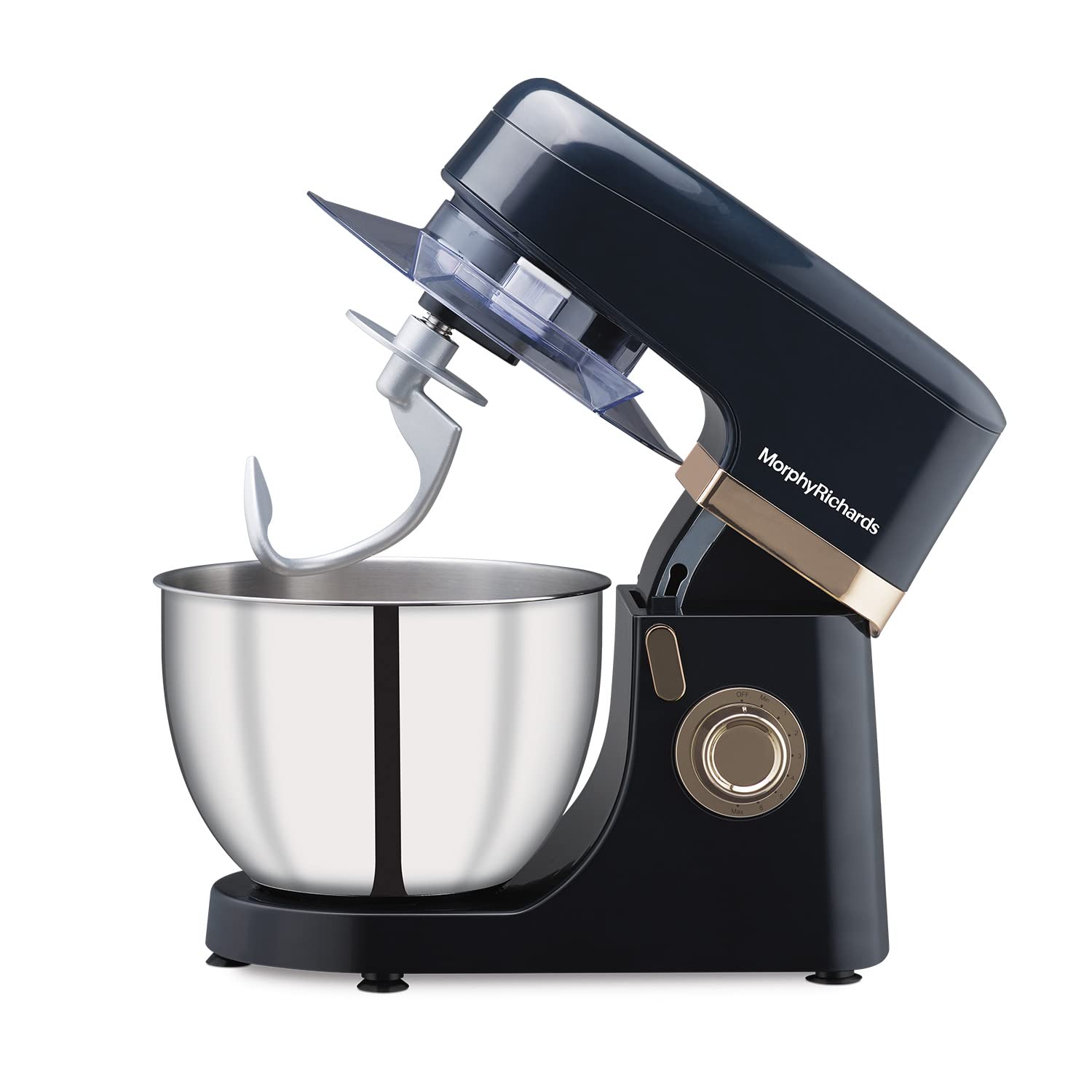 Morphy Richards Melange 800W Stand Mixer| 5L Ss Bowl | Multi Purpose Functioning - Mixing, Beating, Kneading, Whisking| 8-Speed 