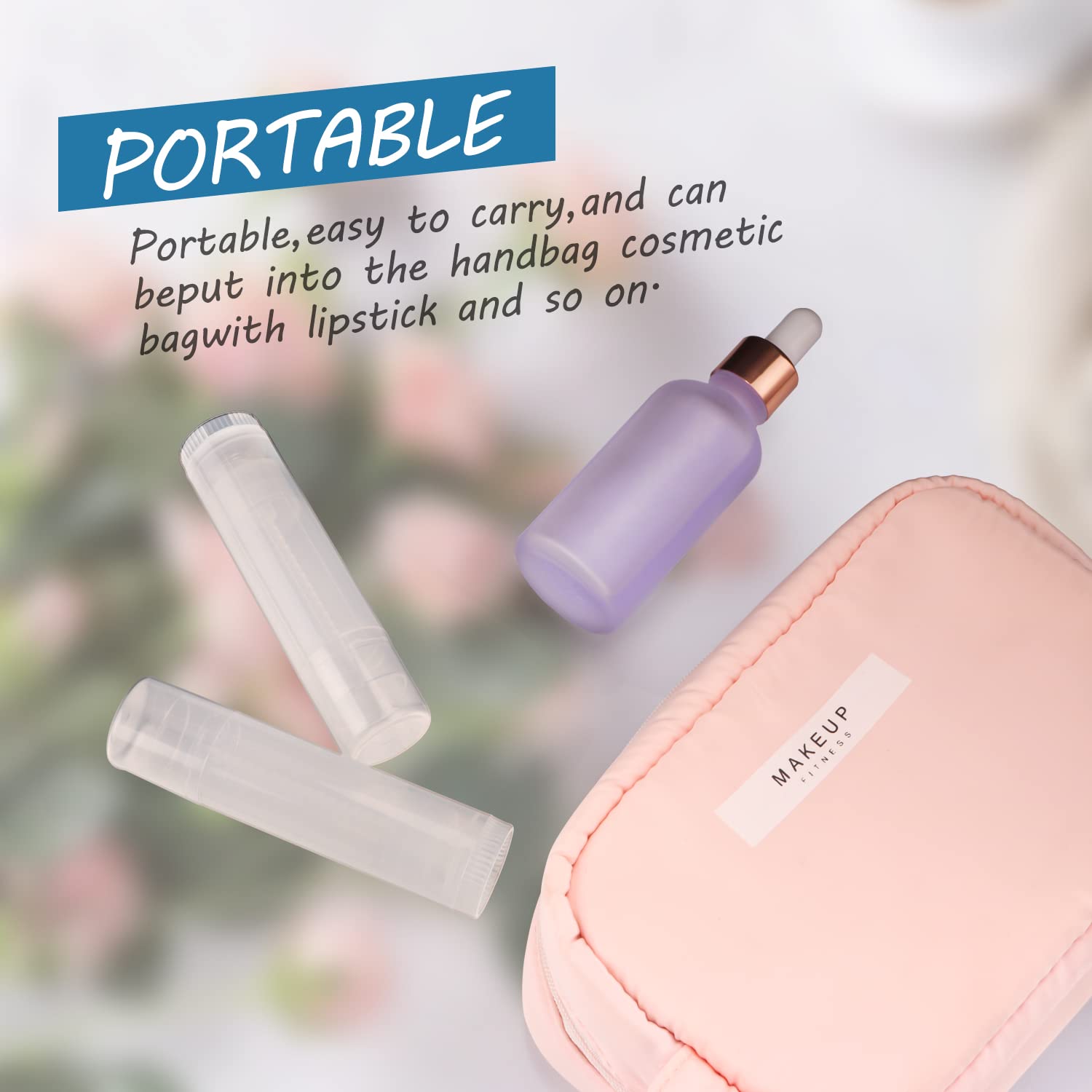 15 Pcs 0.5Oz Lip Balm Tubes Empty Diy Lipstick Tubes Refillable 15G Lip Balm Containers Lip Gloss Tubes Deodorant Containers (Cl