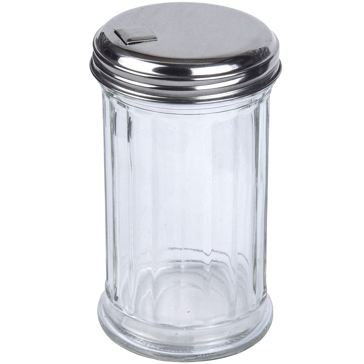Bnyd Glass Sugar Shaker Dispenser Pourer, 5.5 Inch