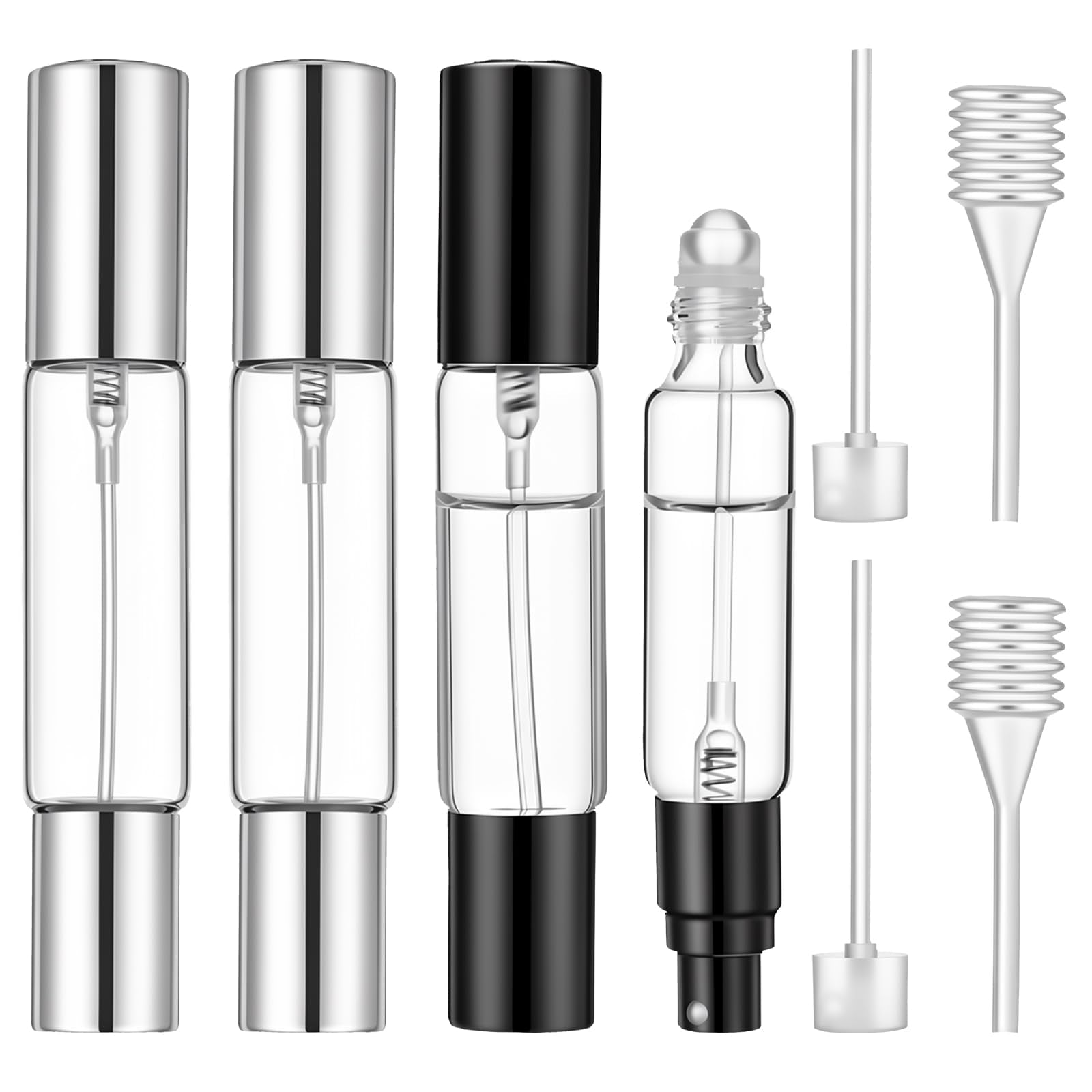 Fosaseua DualHead Travel Perfume Bottle Cologne Travel Perfume Atomizer