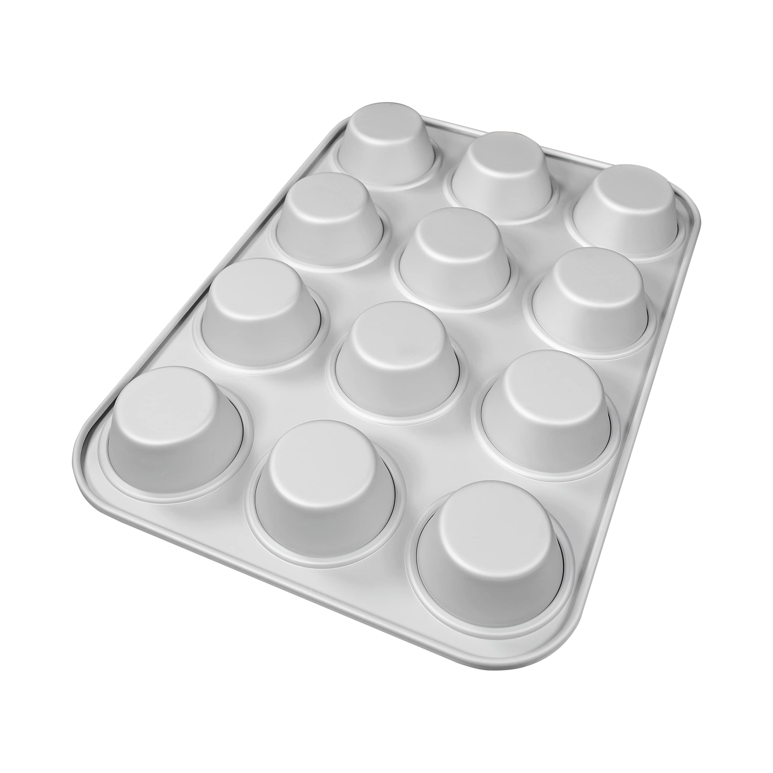 Fat Daddio'S Anodized Aluminum Standard Muffin Pan, 11.2 X 15.8 Inch