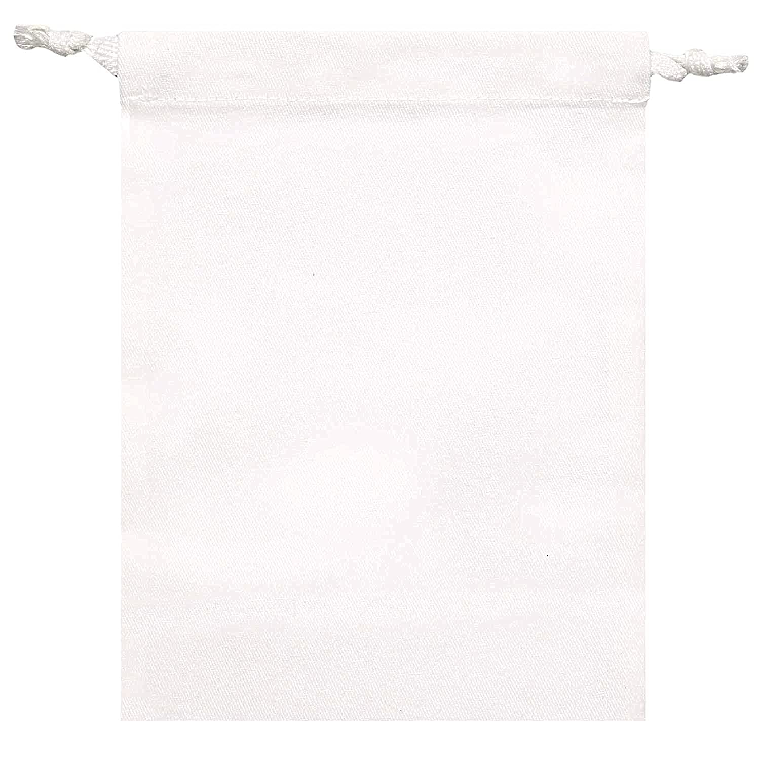 Five Star Napkins Cotton Drawstring Bag, Cotton Pouches, For Storage, Travel, Gym, Sports, Multipurpose 8    X 6   , Reusable An