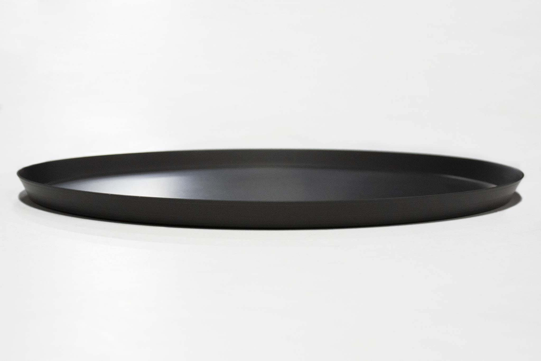 Lloyd Pans Pizza Cutter Pan 16 Inch, Dark Gray, Model H63N-16X0.75-PSTK