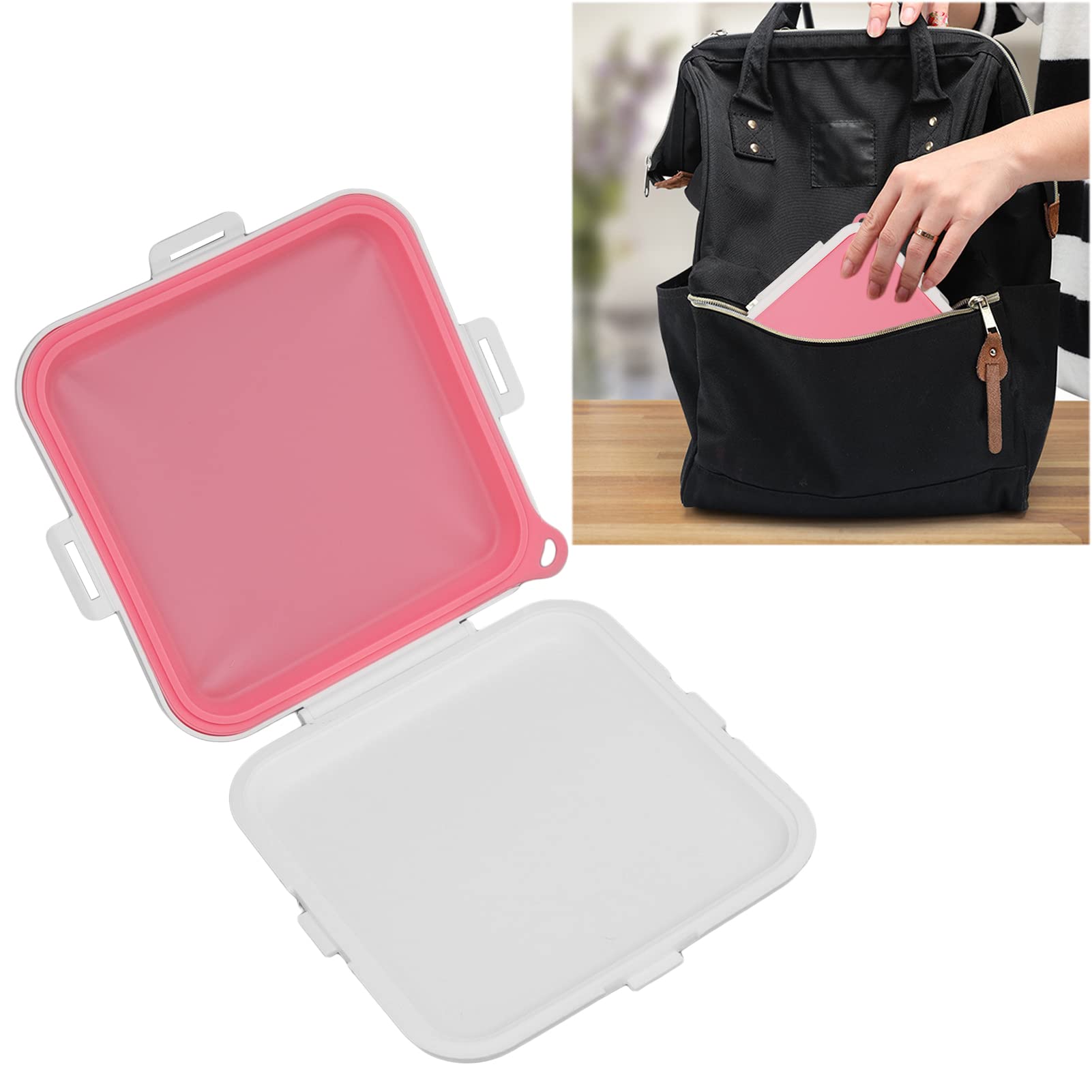 Portable Food Storage Sandwich Lunch Box Container Leakproof Snack Storage For Students Office Workers For Work Picnic Outing(2#
