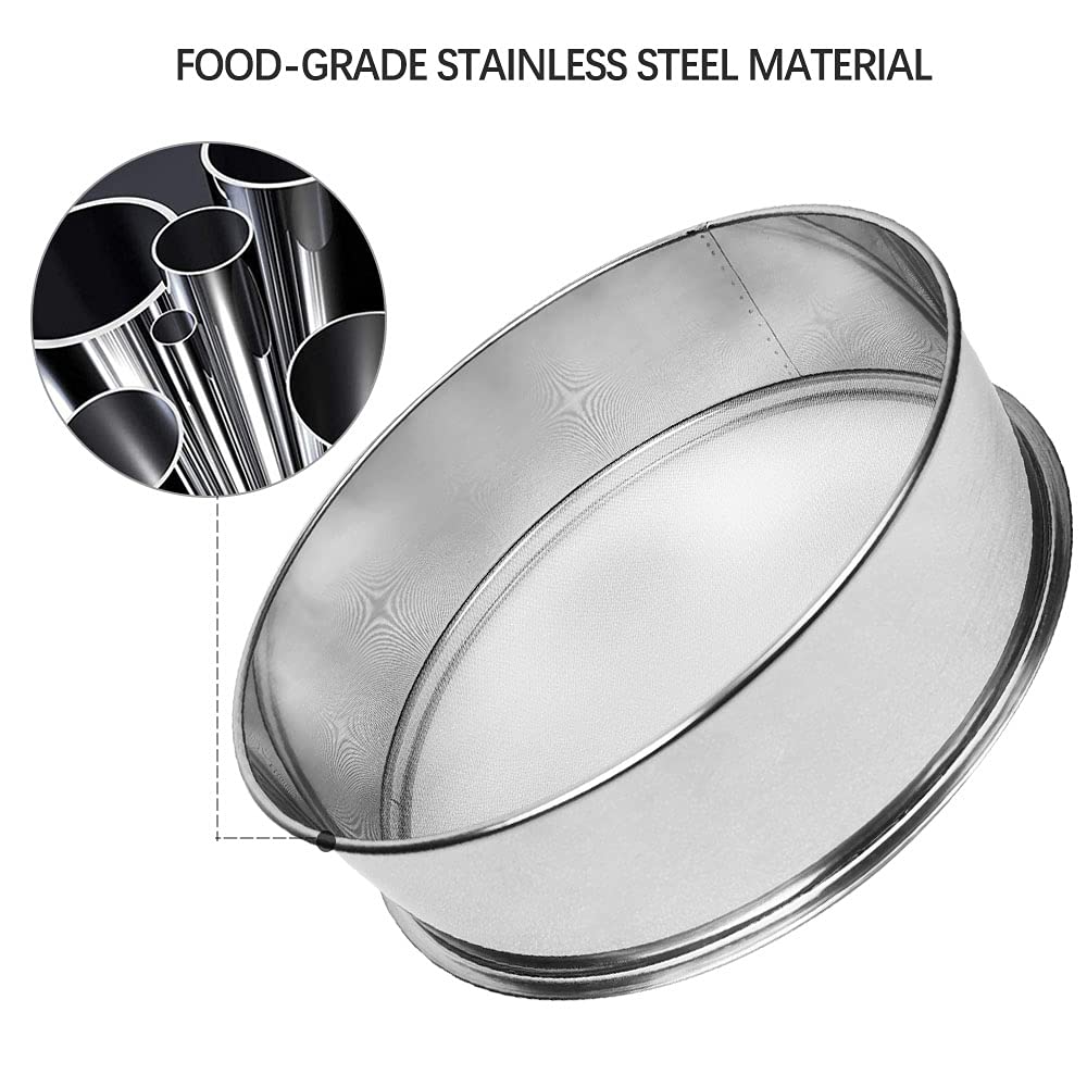 Sidasu Vibrating Sifter Mesh Screen Stainless Steel Vibrating Sieve Mesh Screen 20 Mesh For Automatic Powder Sifter Machine