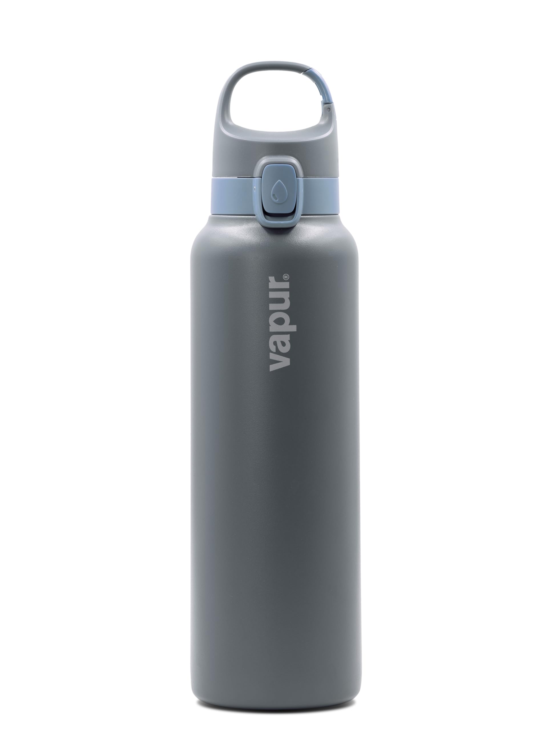 Vapur Chill Double Wall Insulated Reusable Water Bottle With Lockable Lid, Keeps Drinks Cold or Hot, Hydration On The Go, Ideal 