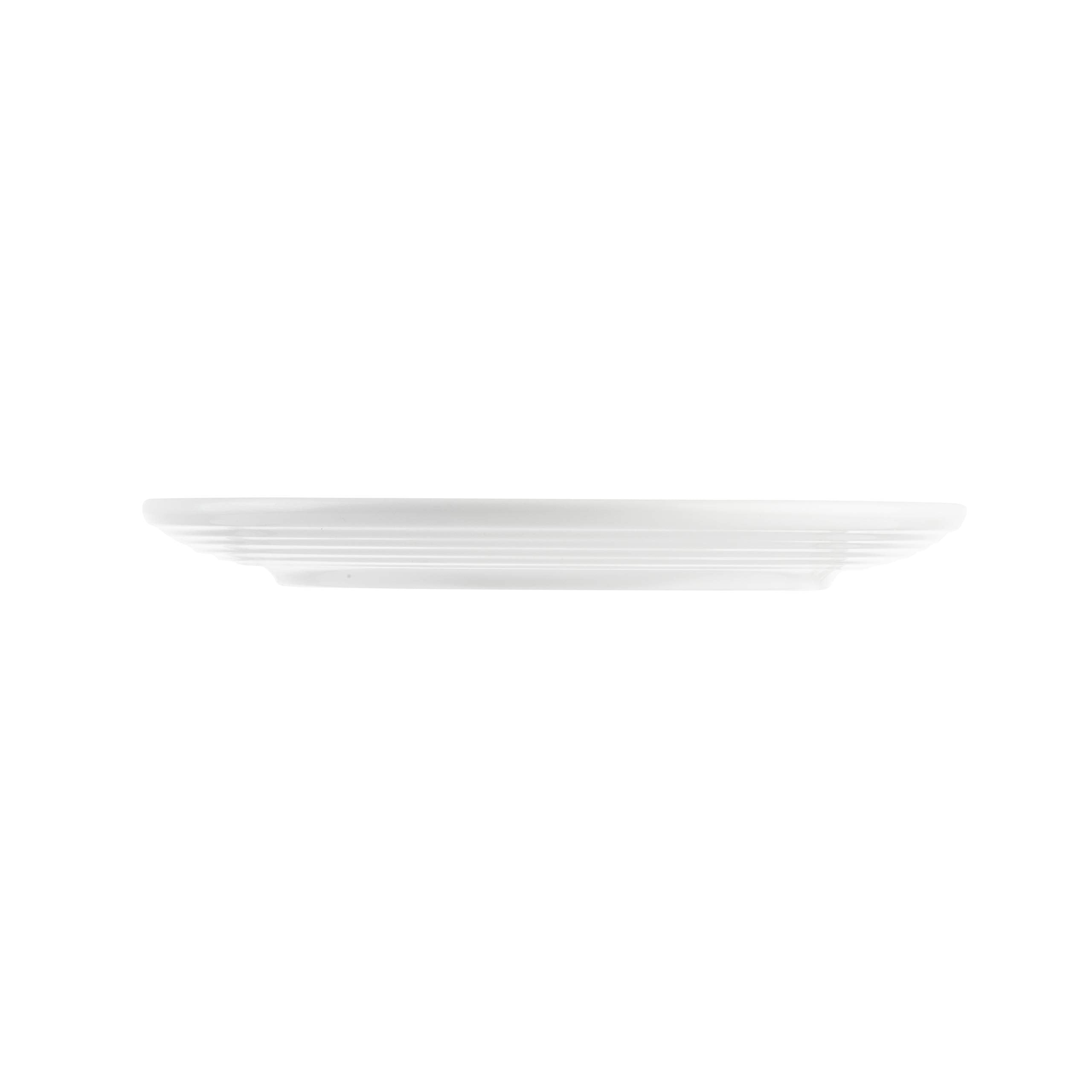 Tablecraft 10515 Pulito Collection Side Plate, 6'' Dia., Round, Melamine, White