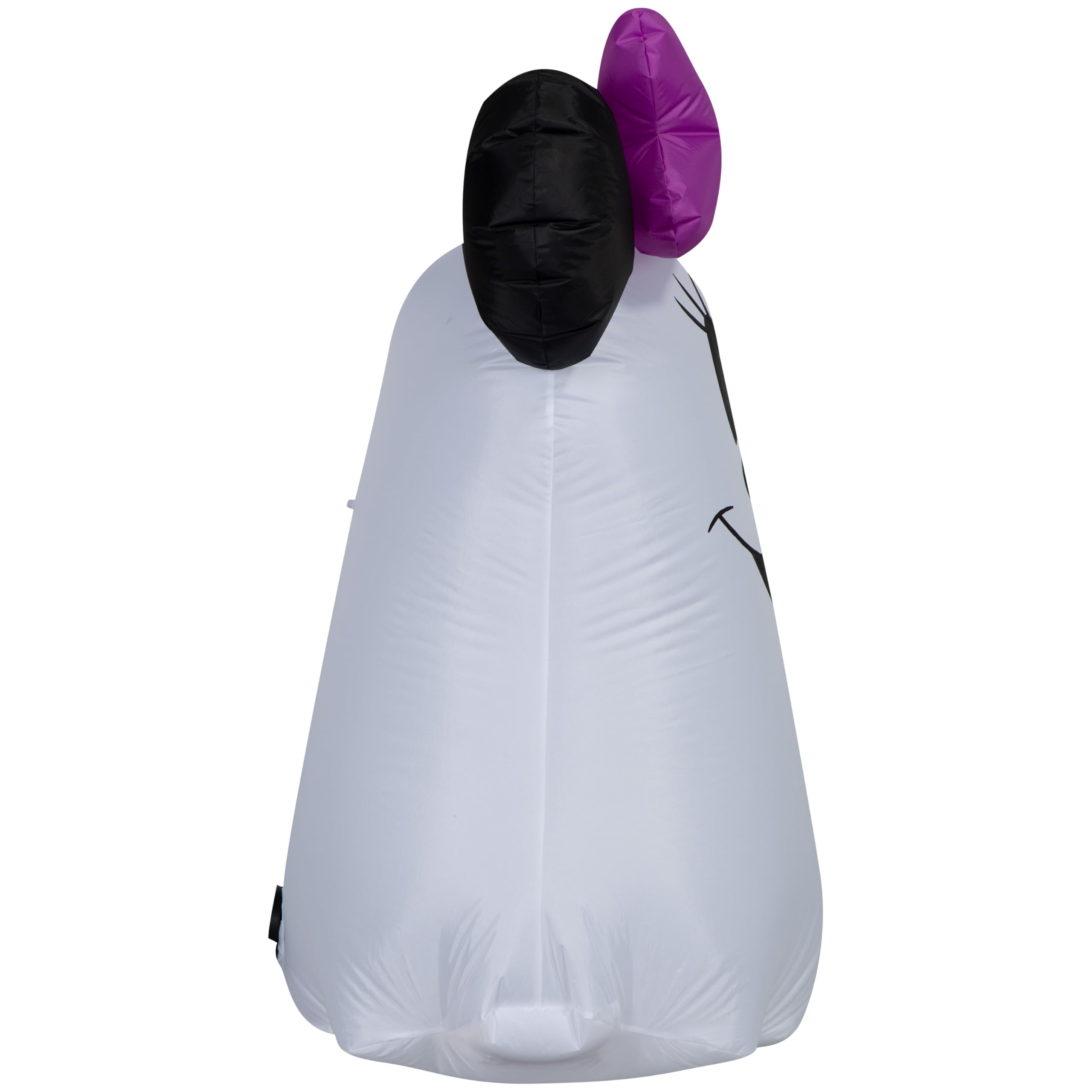 Gemmy Airblown Inflatable Stylized Minnie Ghost Disney, 3.5 ft Tall, Multicolored