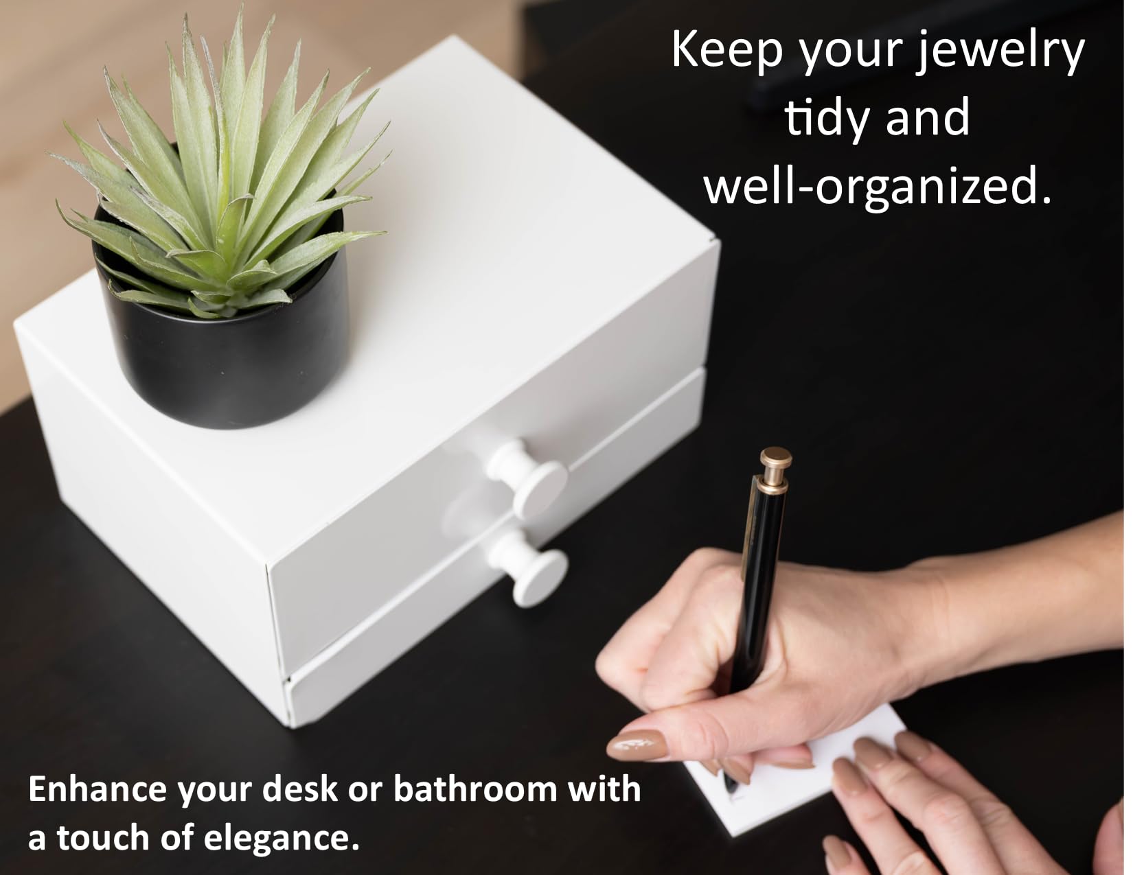 Modern Toilet Paper Holder With Storage Drawers - Toilet Paper And Wipes Holder For Bathroom - Aluminum Tp Holder With Shelf And
