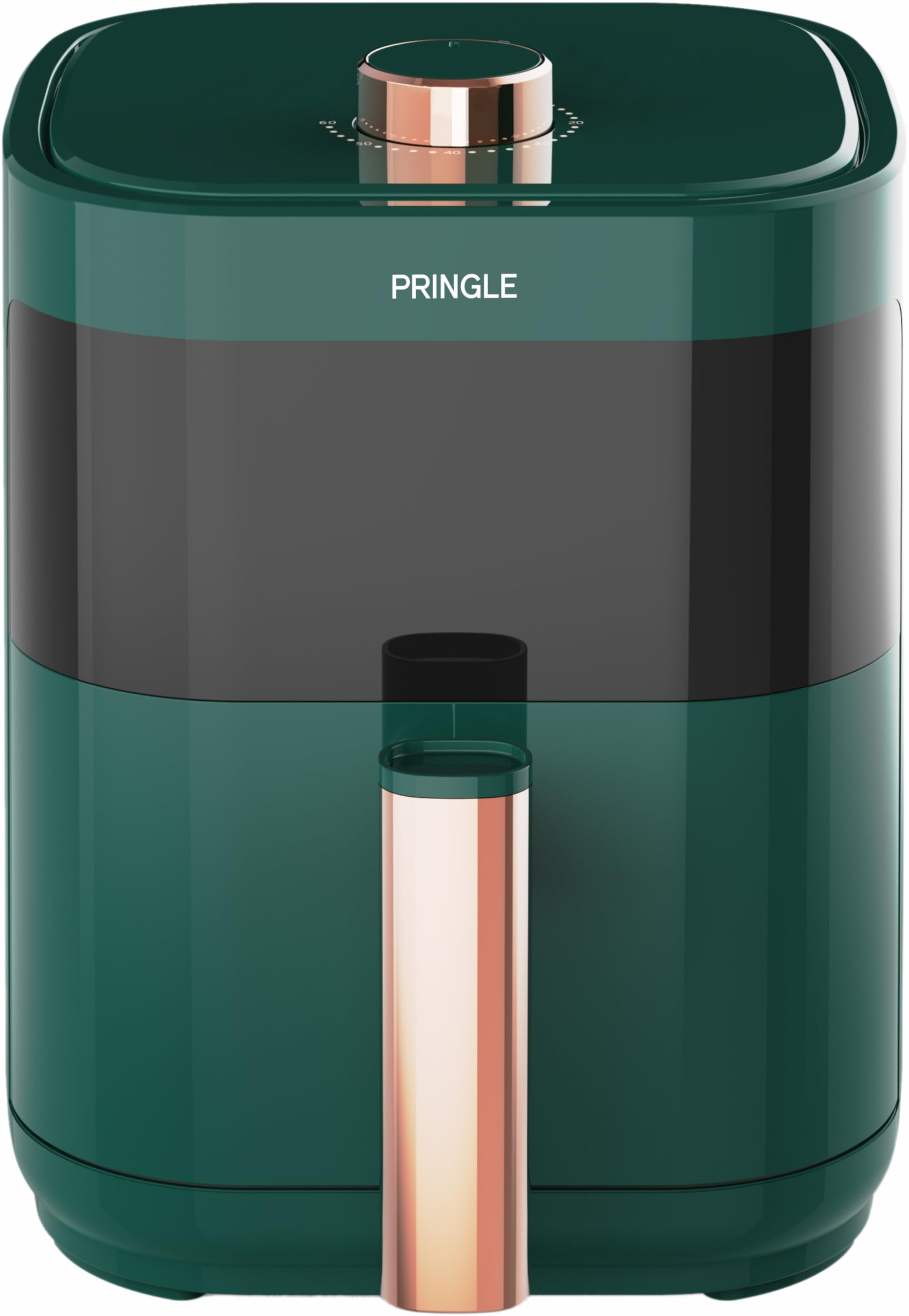 Pringle Af1408 Manual Air Fryer 3.2L For Home With Timer Control Fry, Grill, 360 High Speed Air Circulation Technology 1250 W Wi