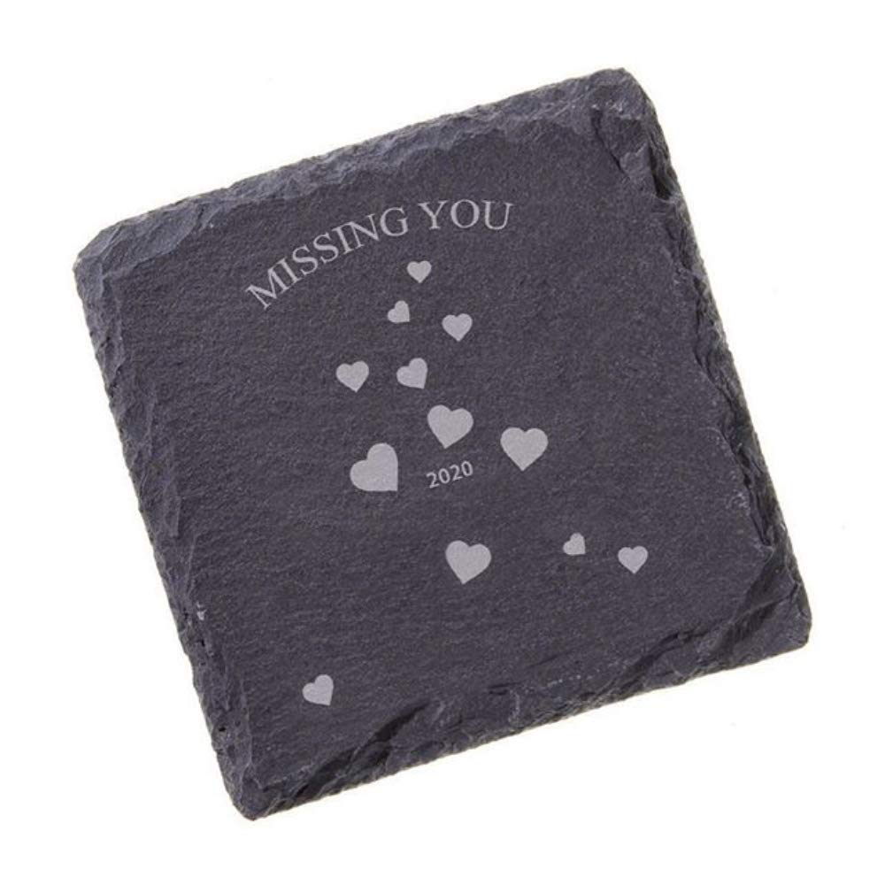 Monkey Sun 60 Pack 4 X 4 Inch Gorgeous Black Slate Stone Coasters Bulk Square Slate Stone Cup Coaster For Drink Bar Kitchen Home