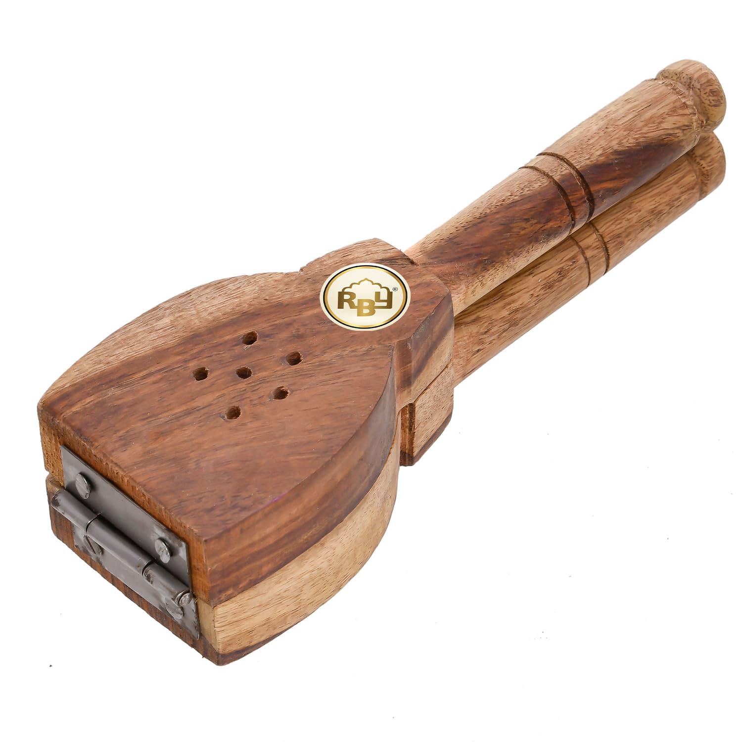 Rby Wooden Lemon Squeezer Ras Masher 19 Cm Handheld Nimbu Nichodne Ka Tool For Home Restaurant Bar Hotel Manual Juice Extractor 