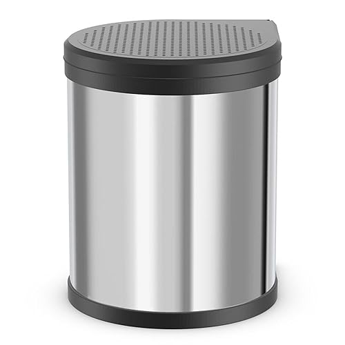 Hailo 3555-101 Compact-Box M, Stainless Steel, 15L, Edelstahl