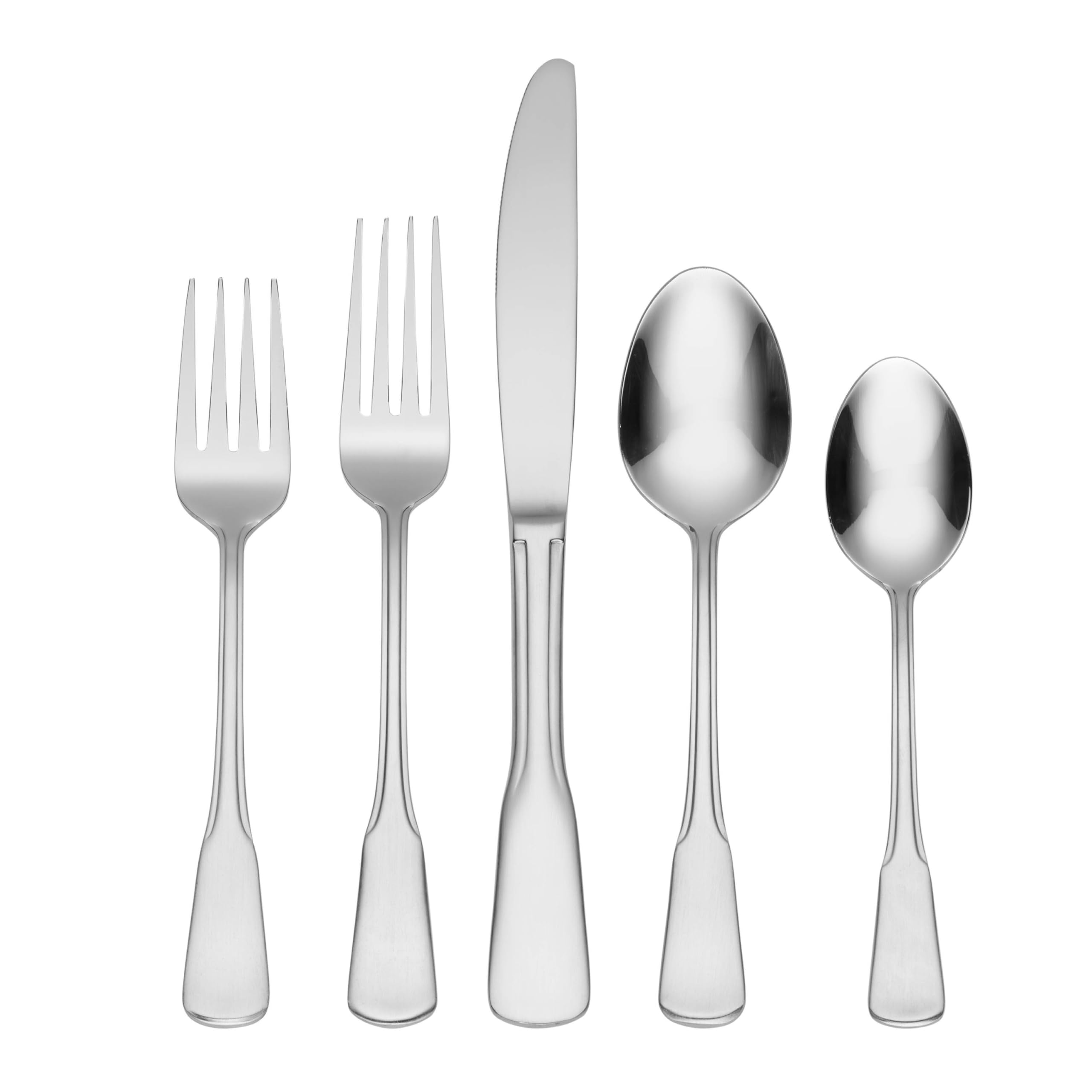 Oneida Colonial Boston 20-Piece Flatware Set, Service For 4, Silver