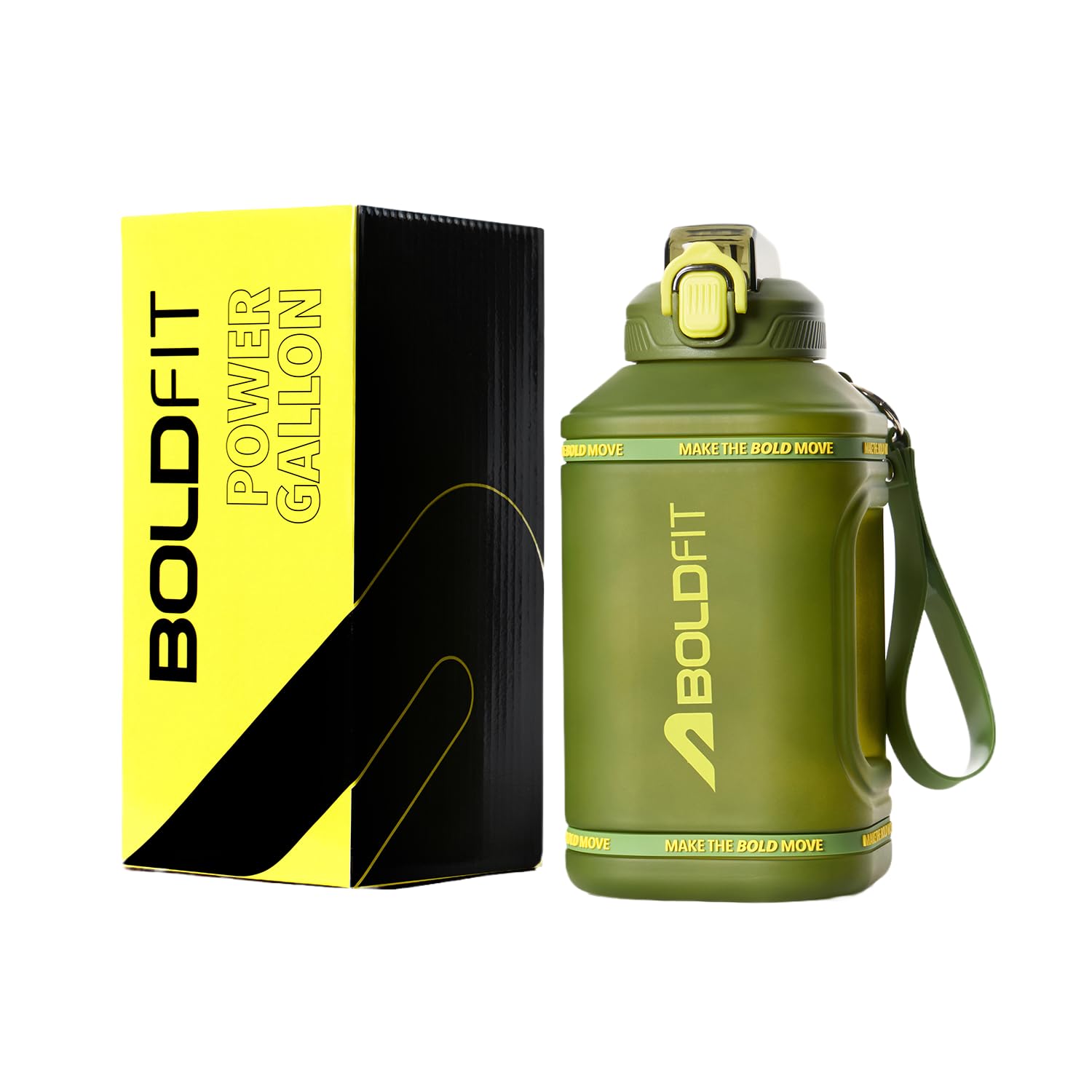 Boldfit 1.5 Litre Plastic Gallon Water Bottle For Gym, Office & Travel Leakproof Reusable Water Jug With Handle Bpa Free Large C