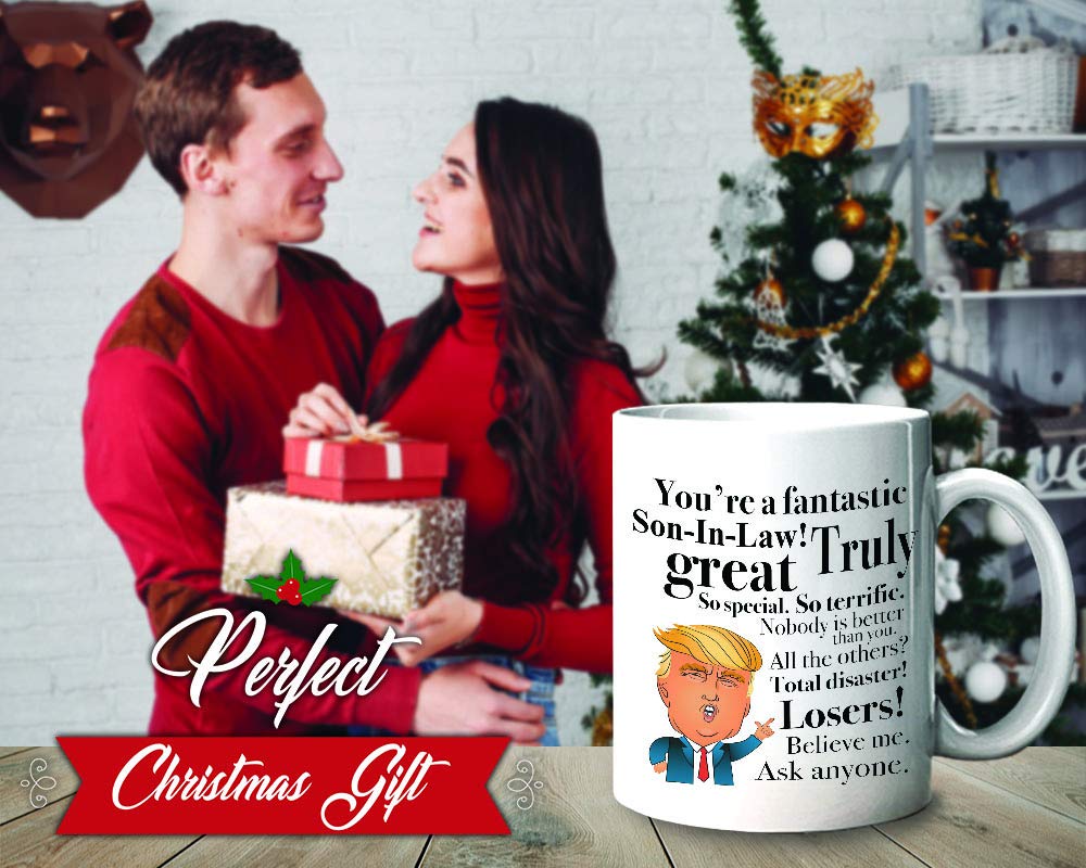 Son In Law Coffee Mug 11 Oz, You 'Re A Fantastic Son In Law Funny Appreciation Cup Gift Ideas For Special Occasions From Mother